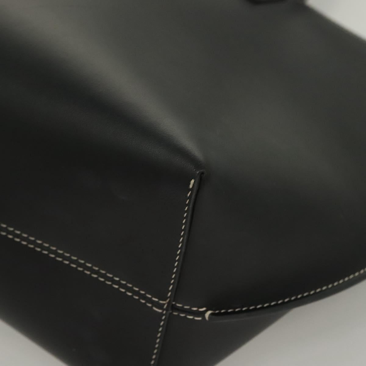 Burberry TB, Black, Leather, tote