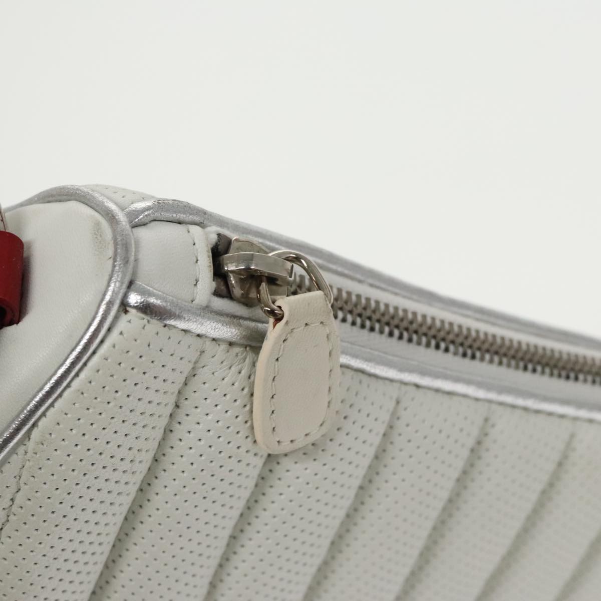 Dior Cadillac, White, Leather, shoulder
