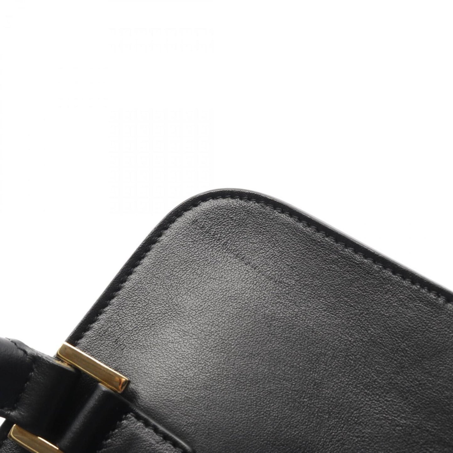 Saint Laurent Baby Cabas, Black, Leather, handbag