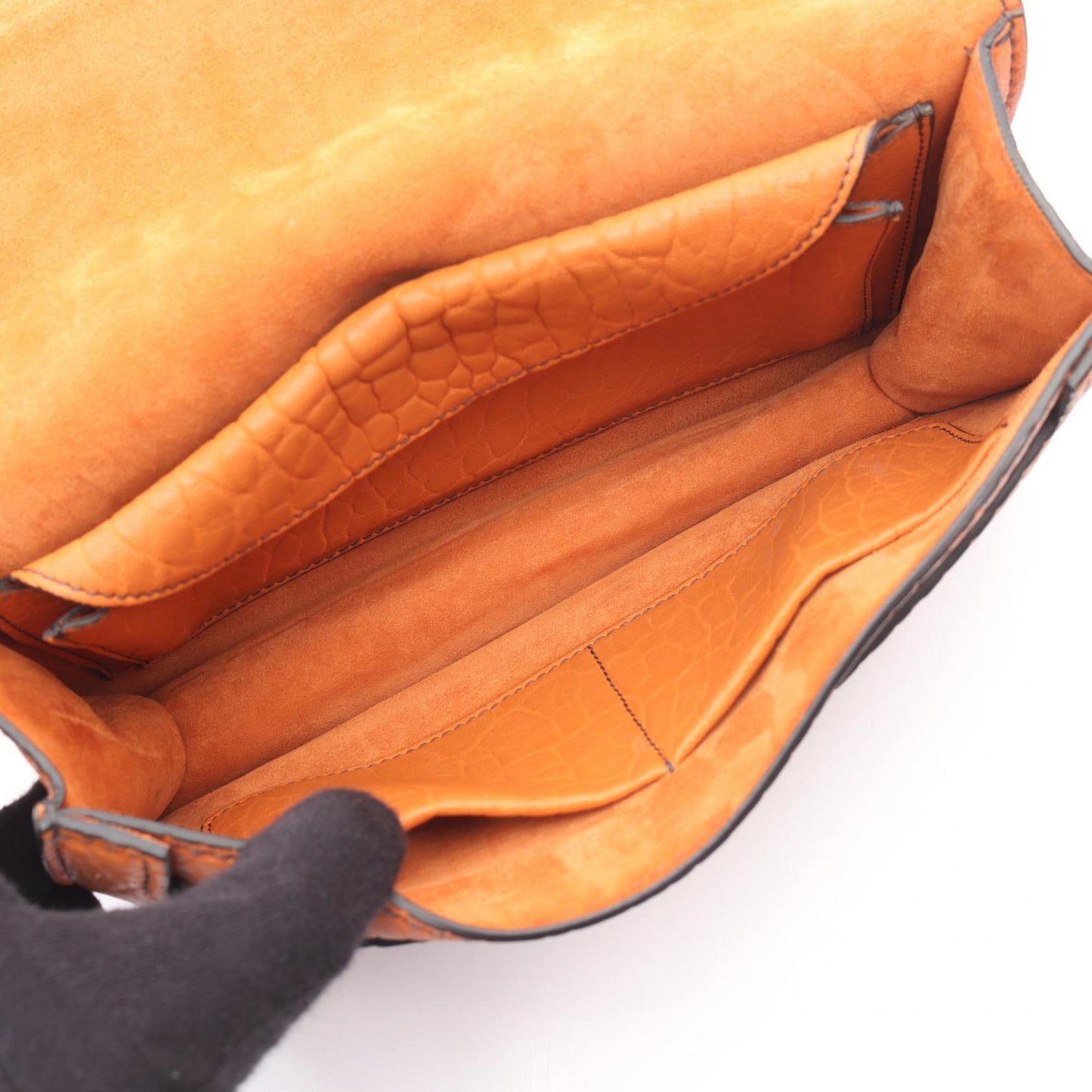 Dior J'Adior, Orange, Leather, shoulder
