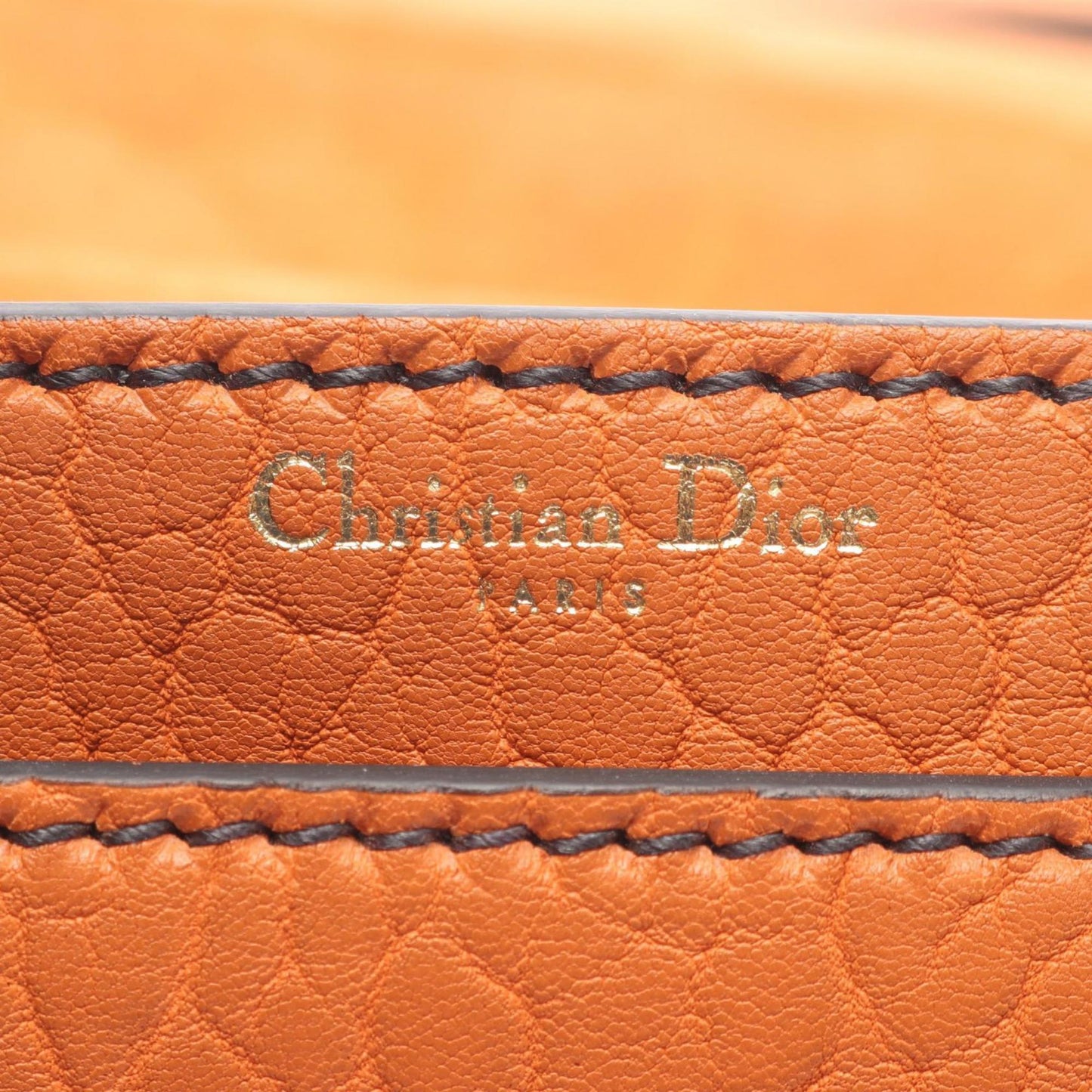 Dior J'Adior, Orange, Leather, shoulder
