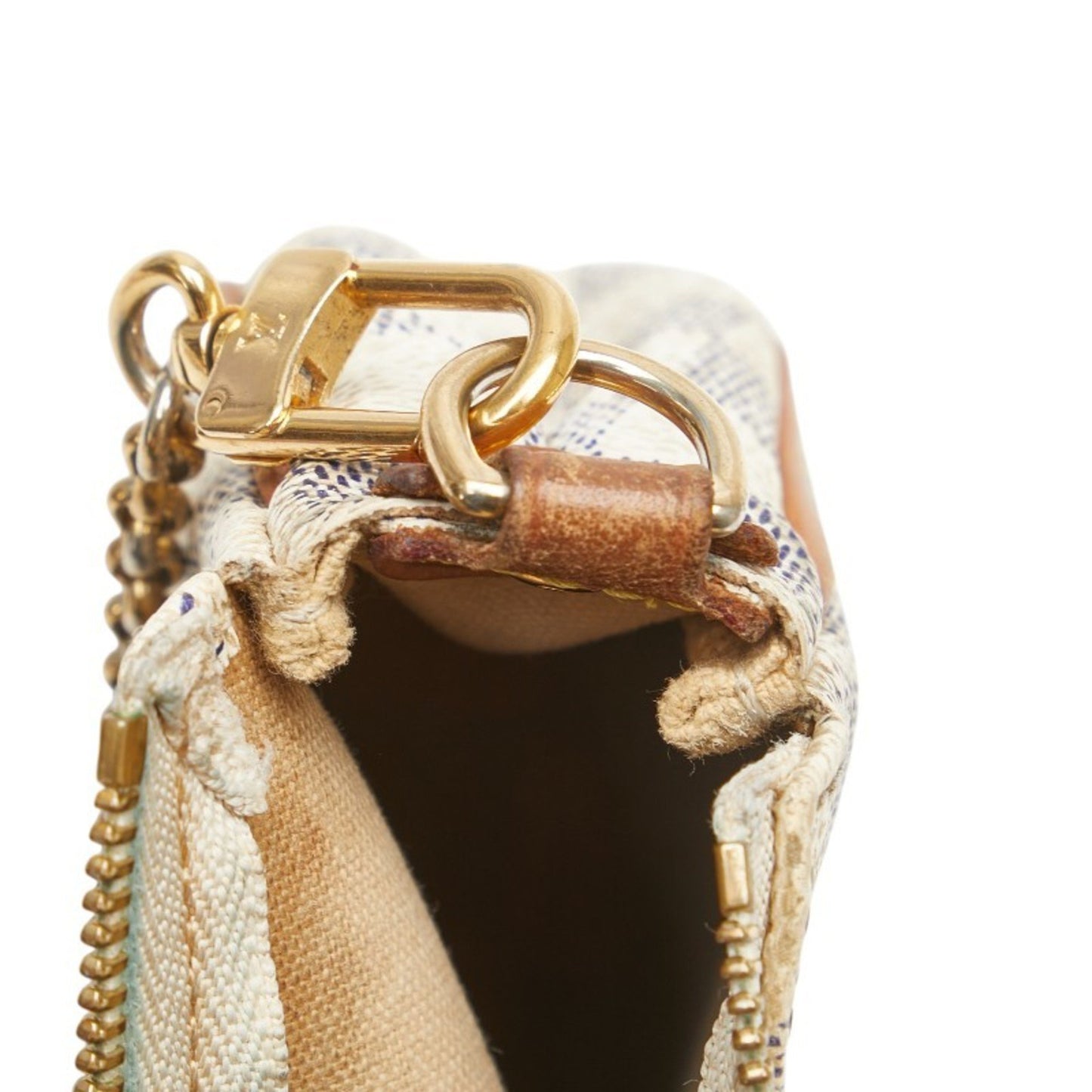 Louis Vuitton Eva, White, Canvas, handbag