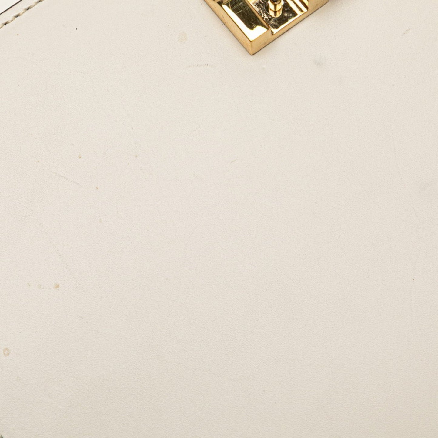 Gucci Sylvie, White, Leather, handbag