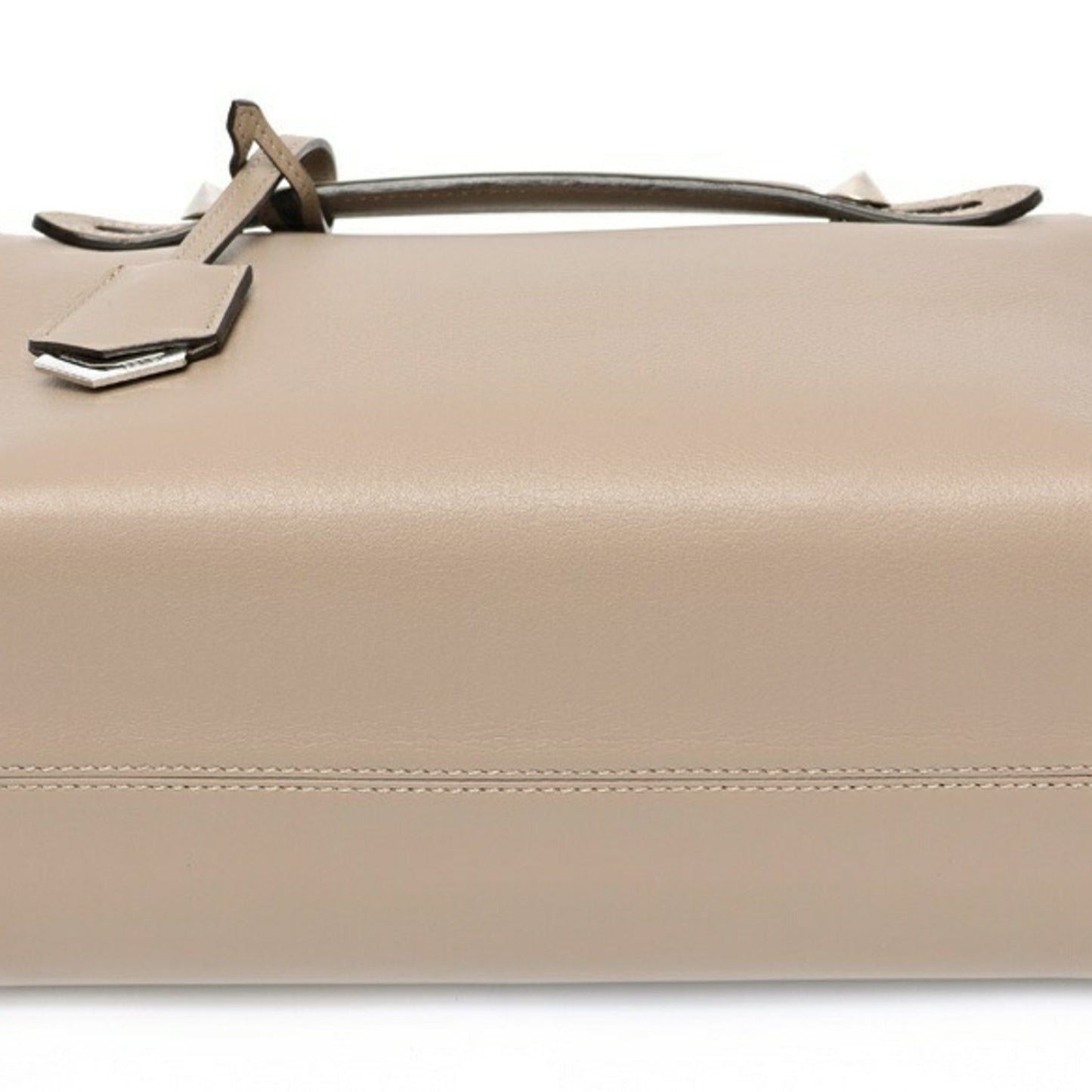 Fendi By the way Medium, Grey, Leather, handbag