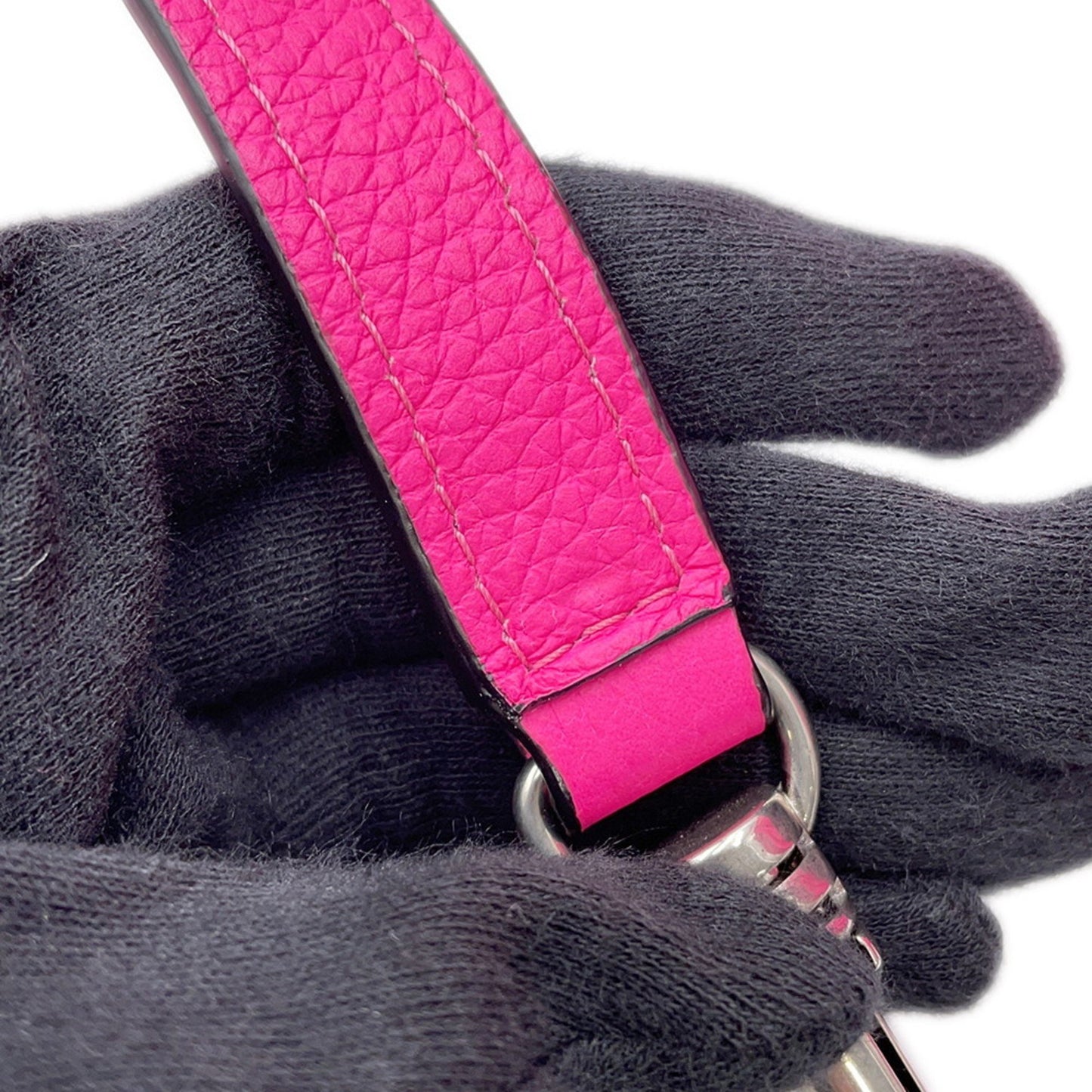 Céline Luggage, Pink, Leather, handbag