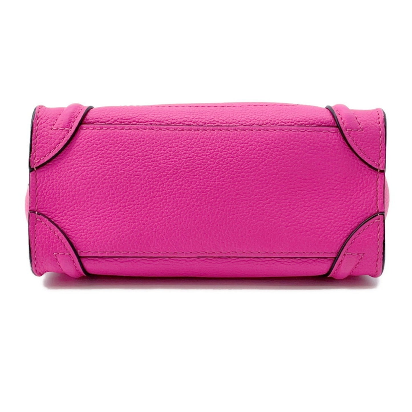 Céline Luggage, Pink, Leather, handbag