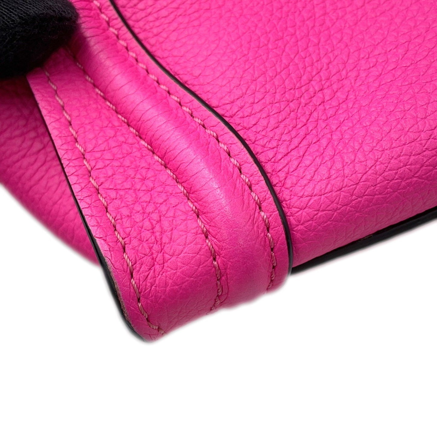 Céline Luggage, Pink, Leather, handbag