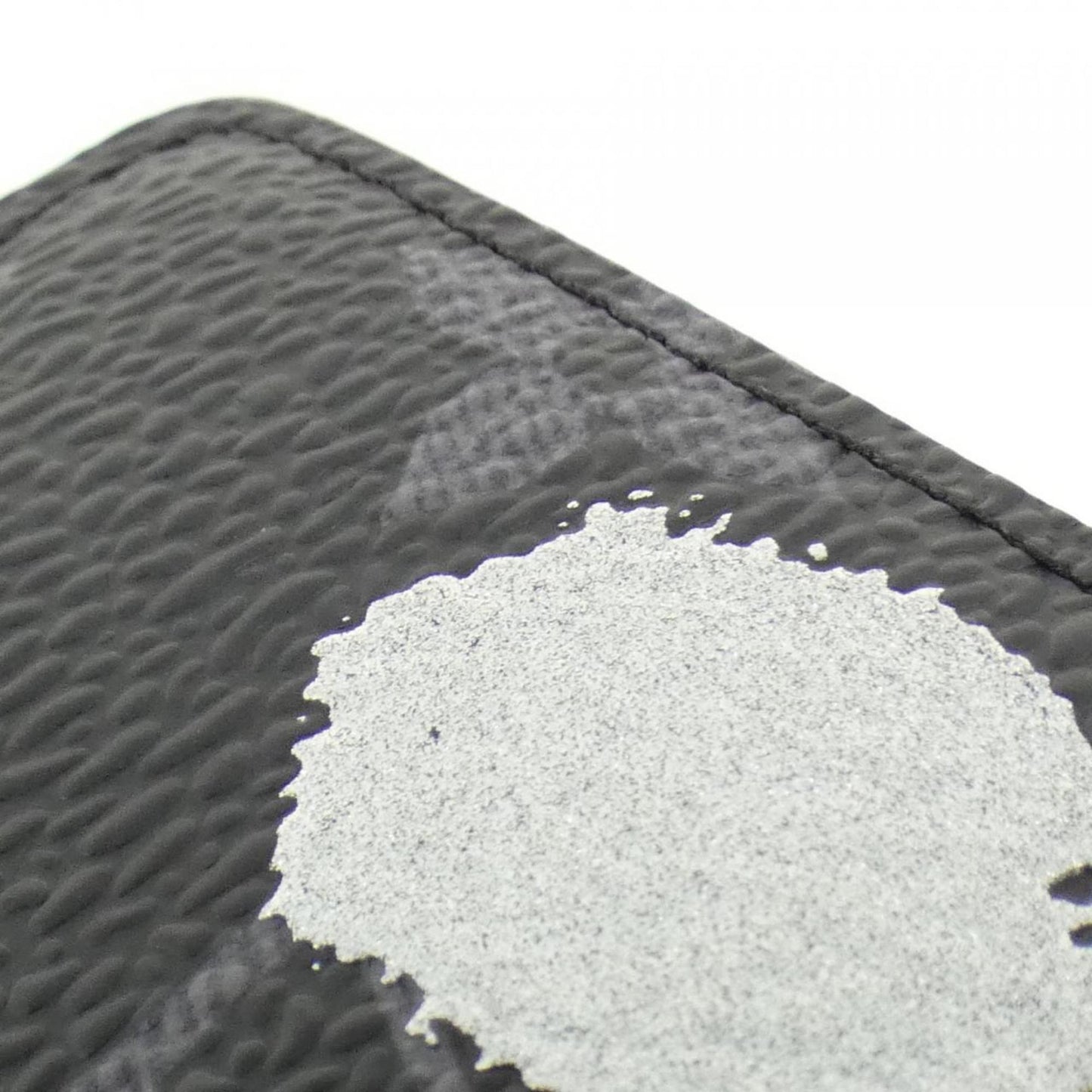 Louis Vuitton Eclipse, Black, Canvas, wallet
