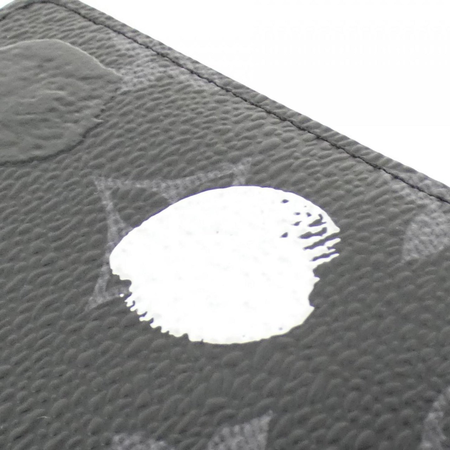 Louis Vuitton Eclipse, Black, Canvas, wallet