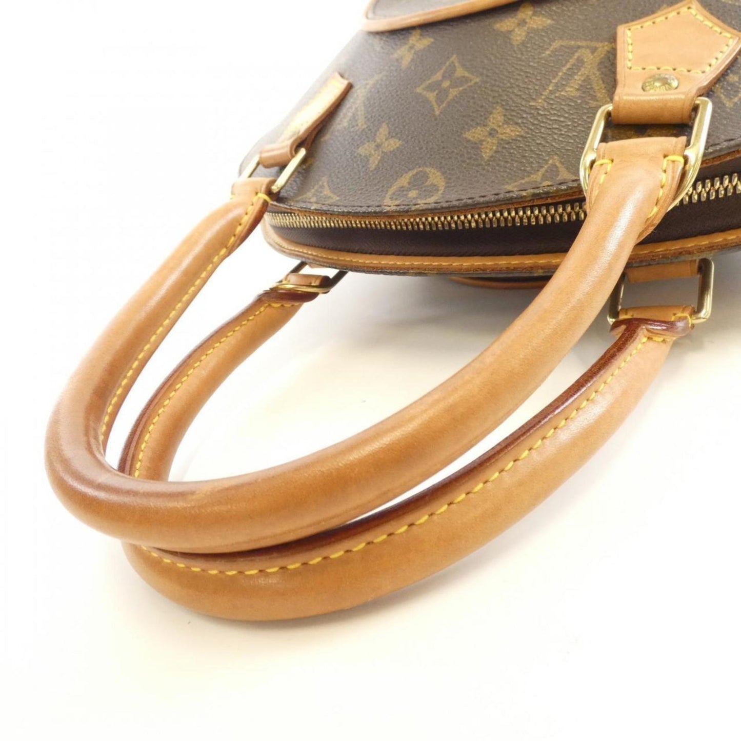 Louis Vuitton Ellipse, Brown, Canvas, handbag