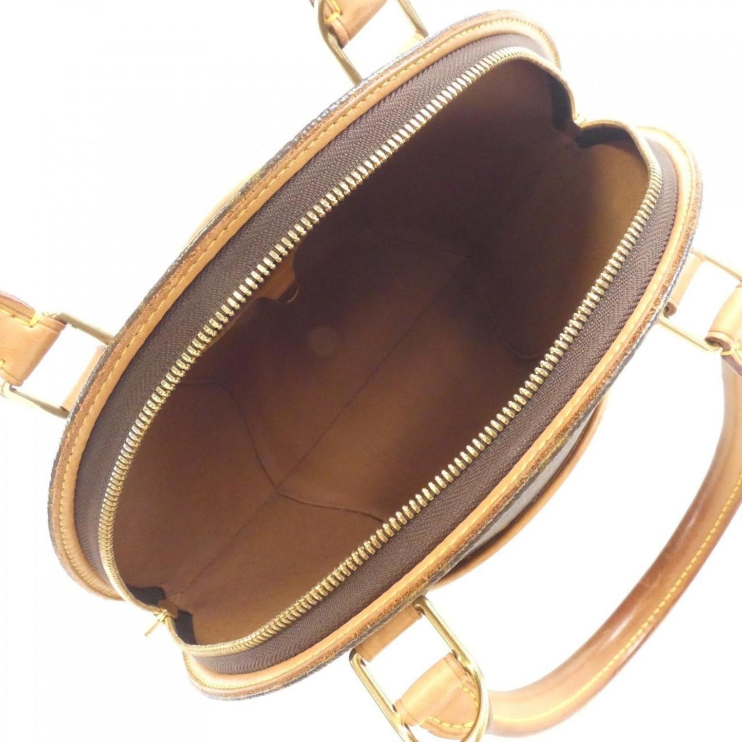 Louis Vuitton Ellipse, Brown, Canvas, handbag