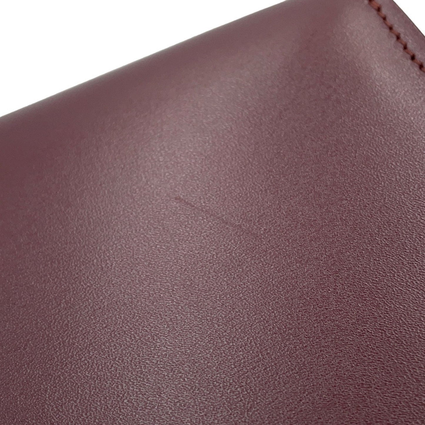 Céline Classic, Burgundy, Leather, shoulder