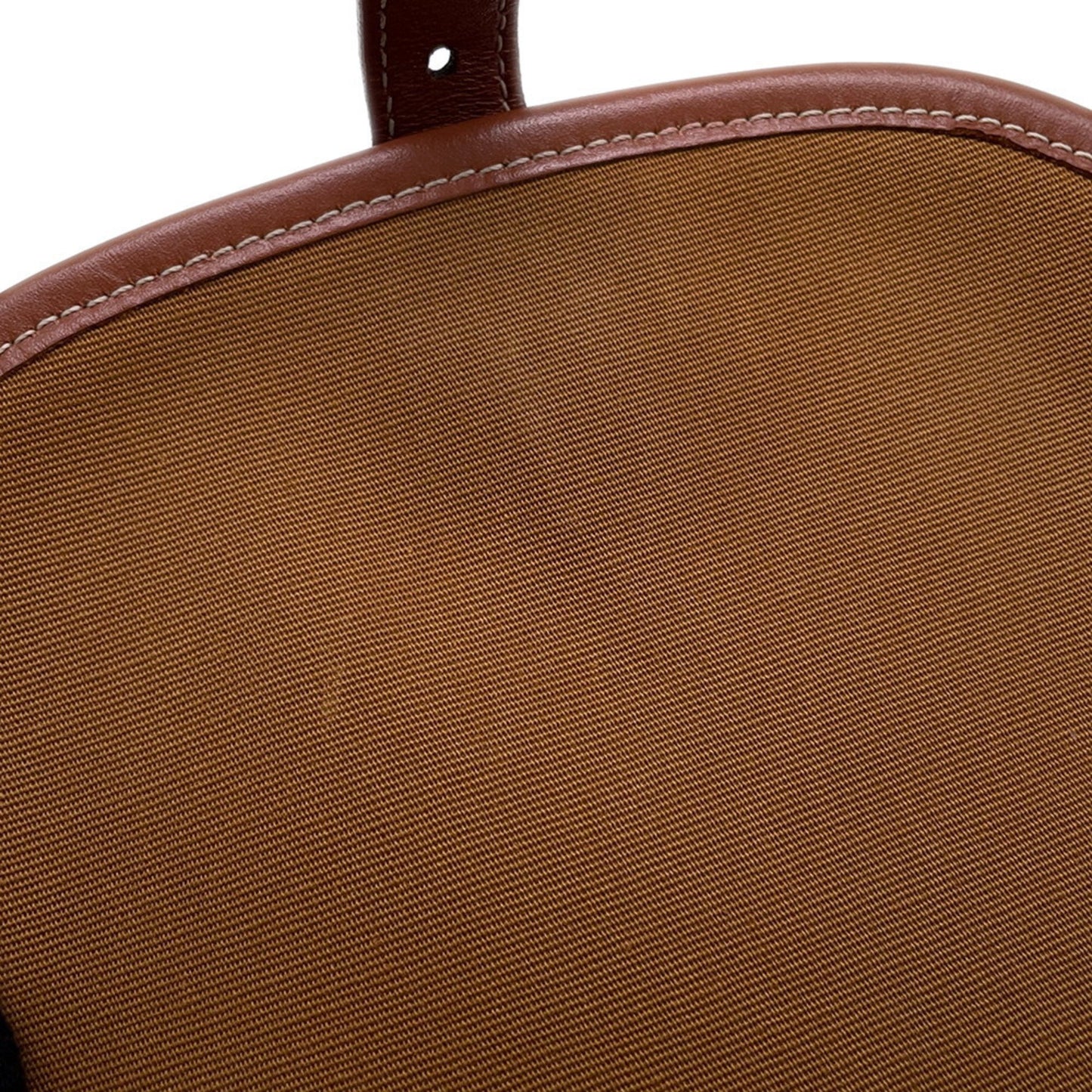 Céline Folco, Brown, Canvas, shoulder