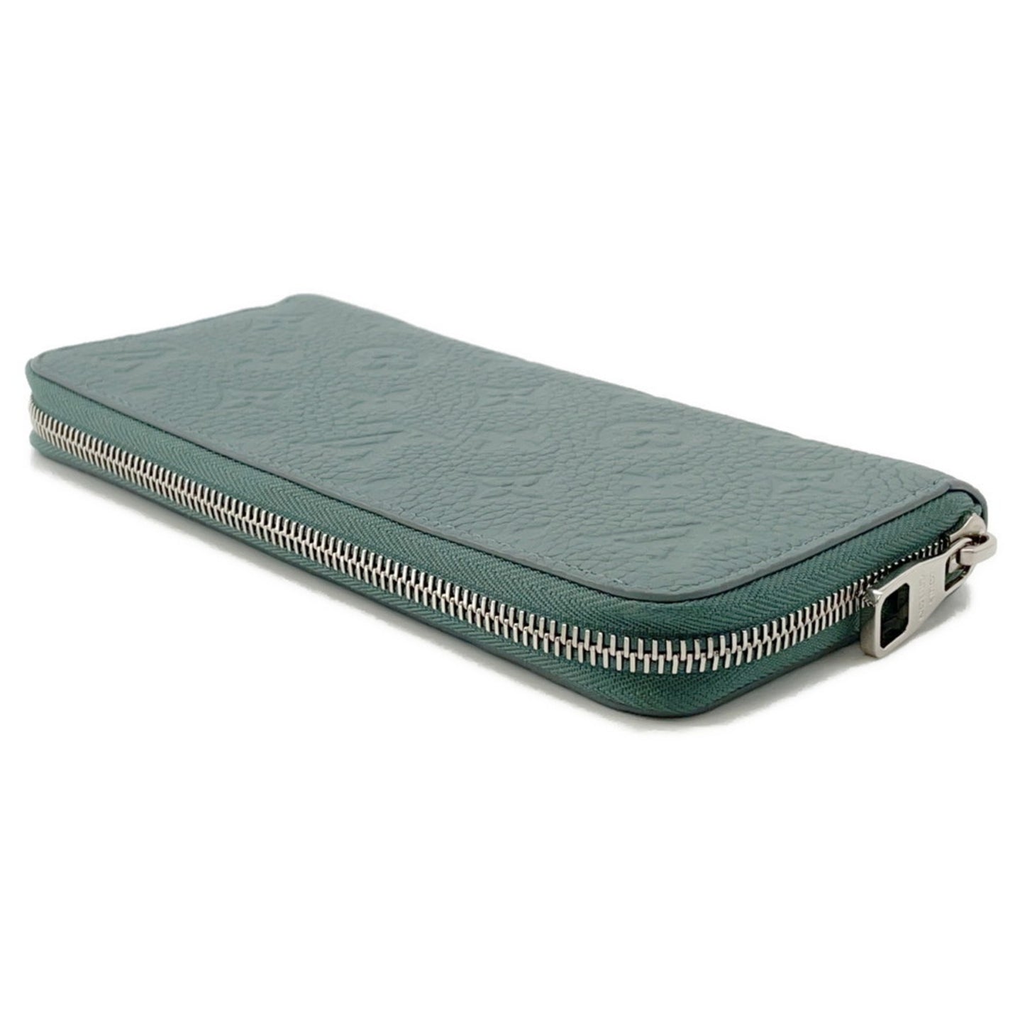 Louis Vuitton Zippy wallet, Turquoise, Leather, wallet