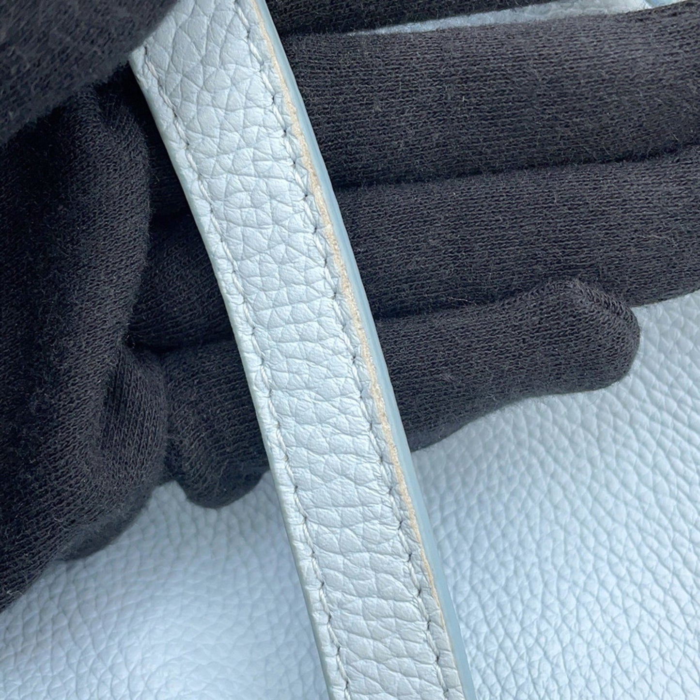 Burberry TB, Blue, Leather, shoulder