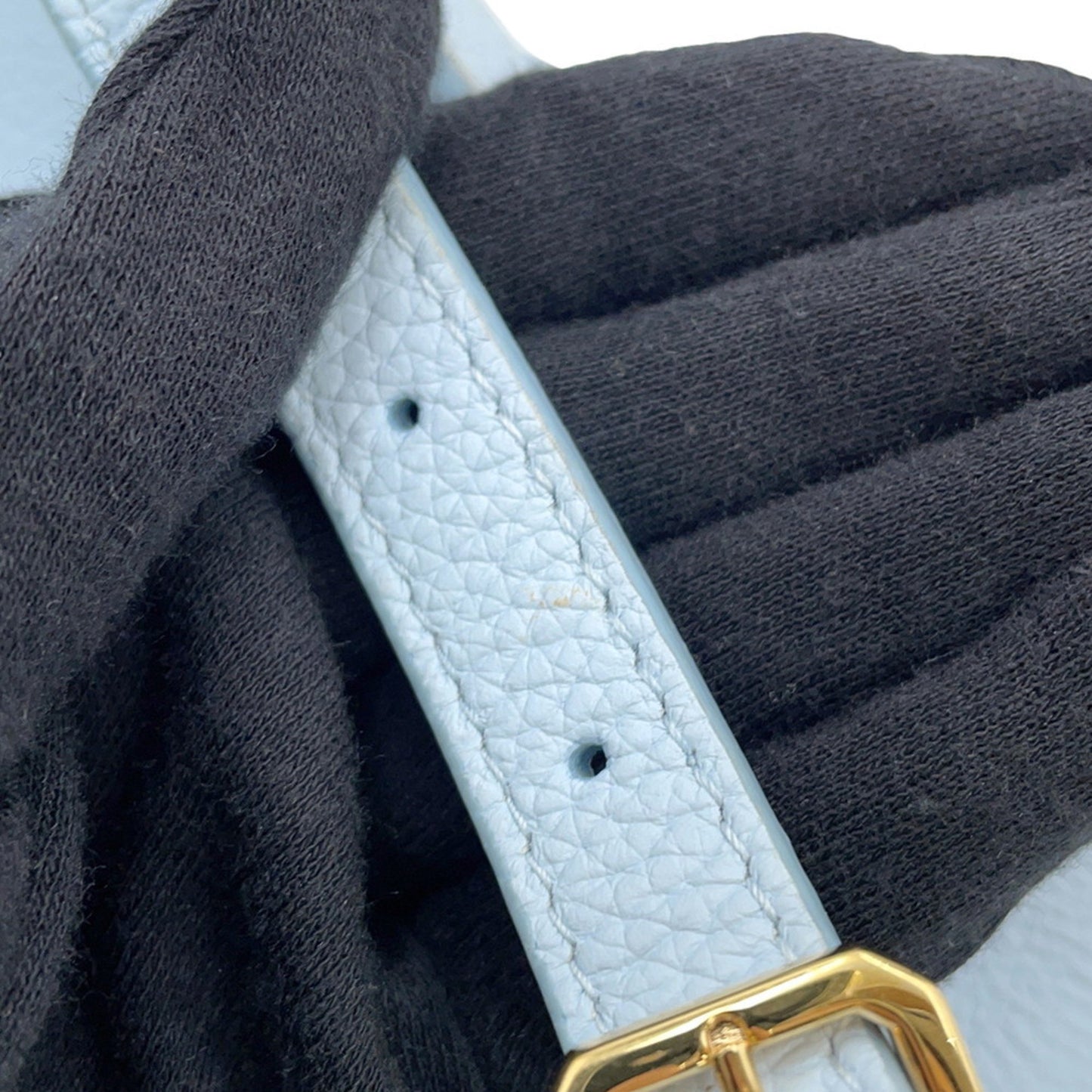 Burberry TB, Blue, Leather, shoulder