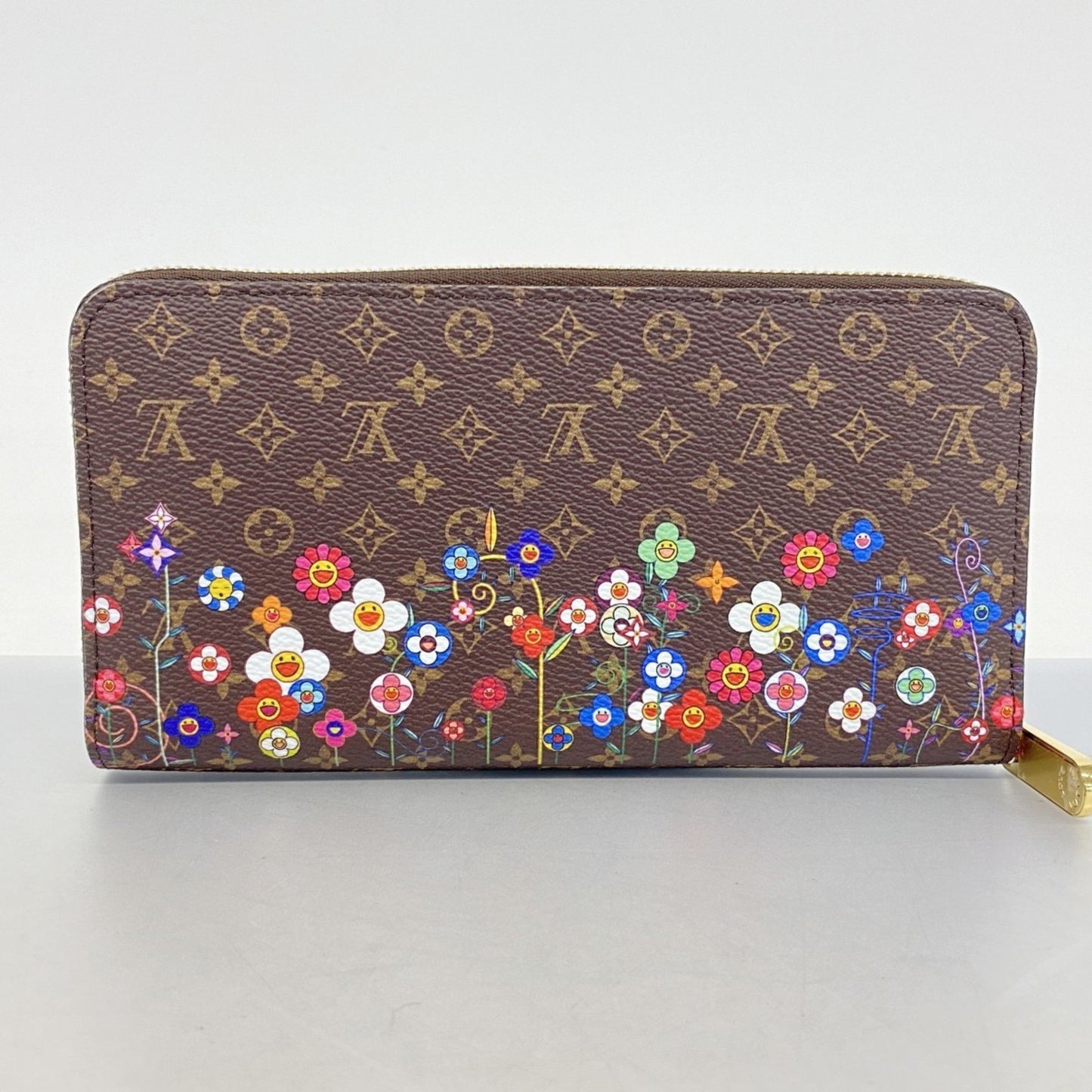 Louis Vuitton Zippy wallet, Brown, Canvas, wallet