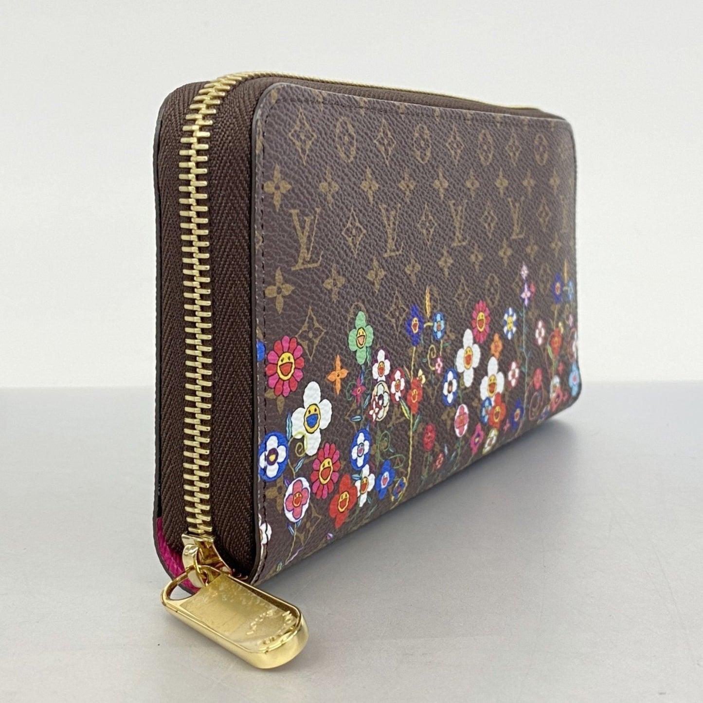 Louis Vuitton Zippy wallet, Brown, Canvas, wallet