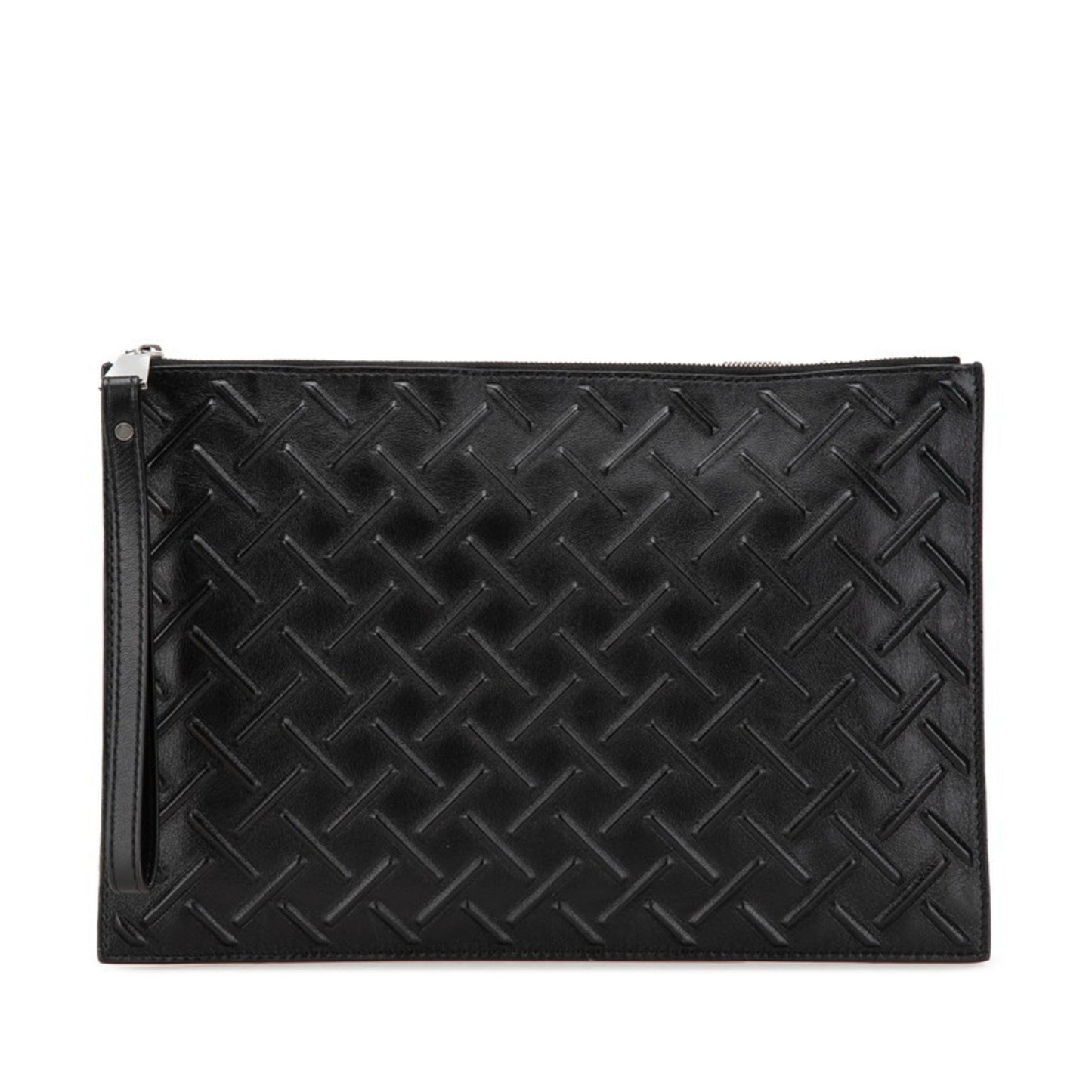 Bottega Veneta Veneta, Black, Leather, clutch