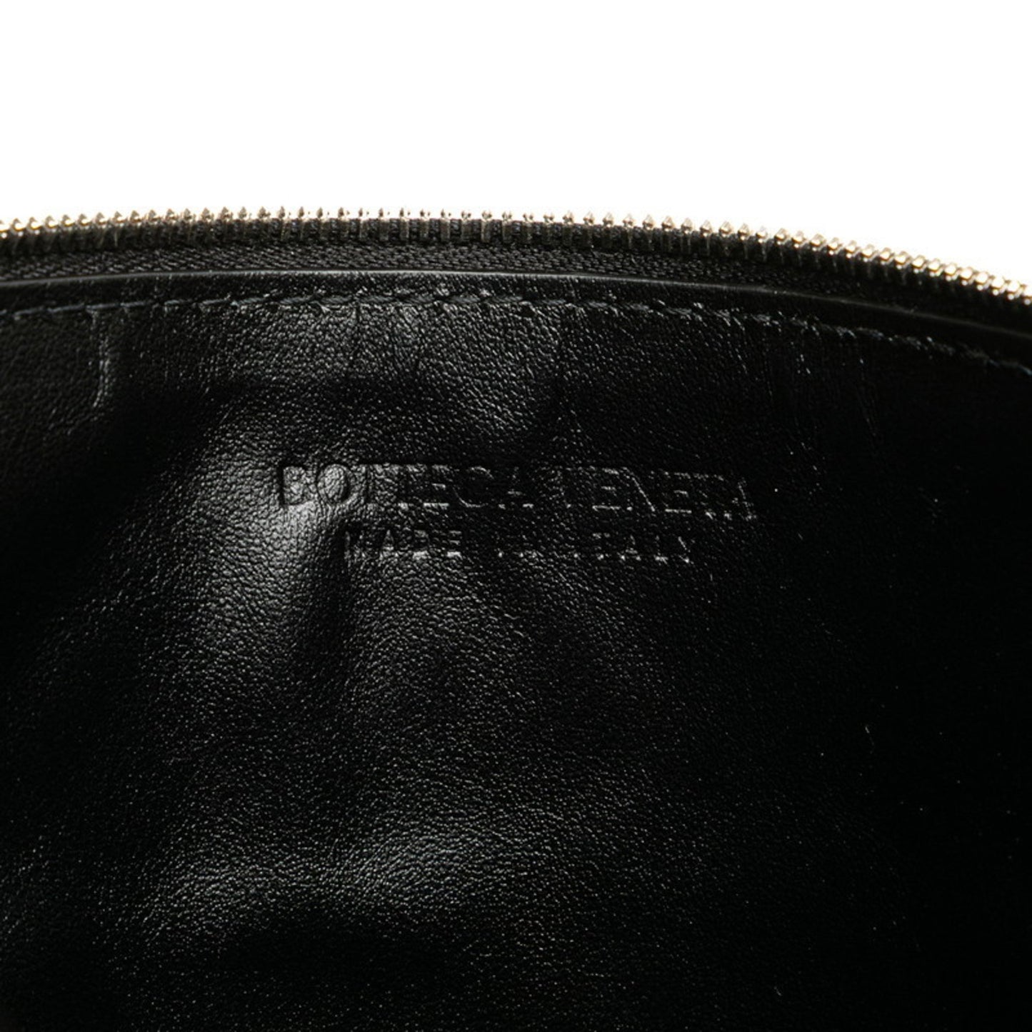 Bottega Veneta Veneta, Black, Leather, clutch