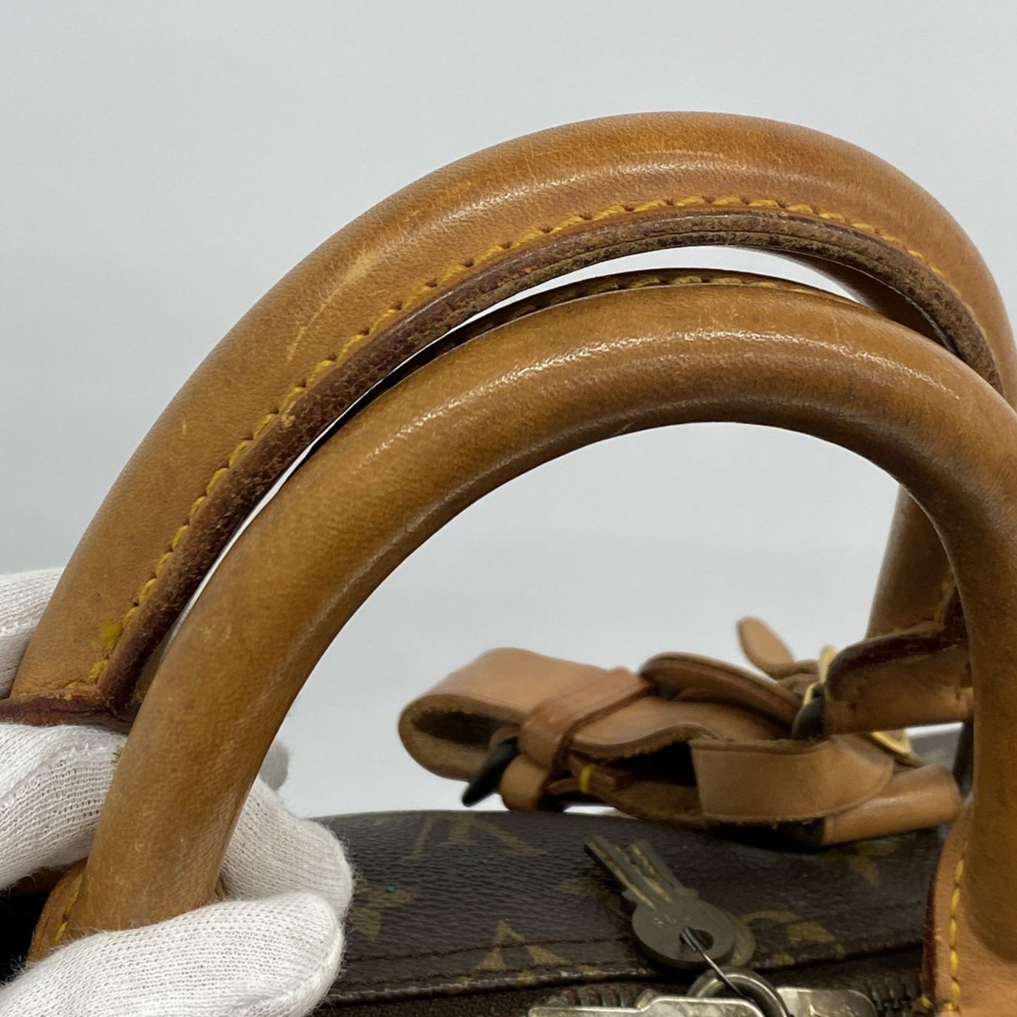 Louis Vuitton Keepall 55, Brown, Canvas, travel
