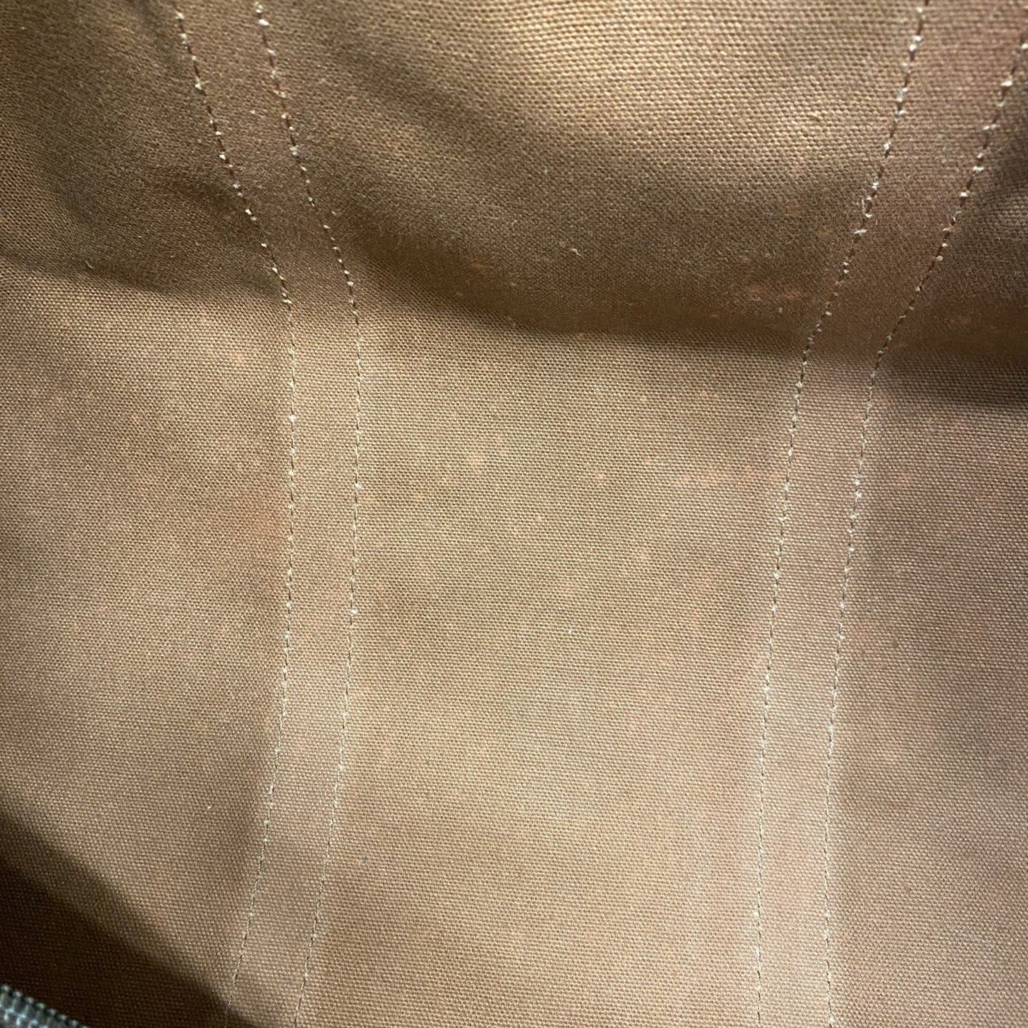 Louis Vuitton Keepall 55, Brown, Canvas, travel