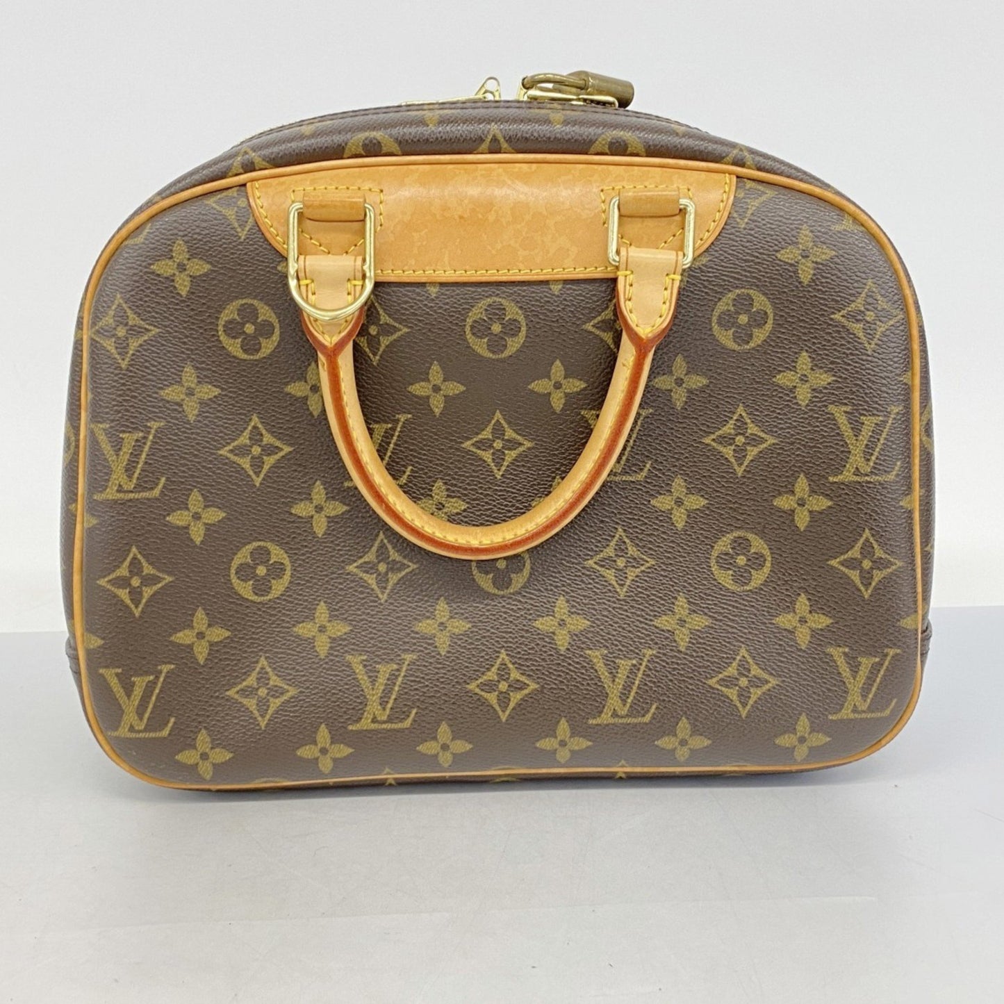 Louis Vuitton Trouville, Brown, Canvas, handbag