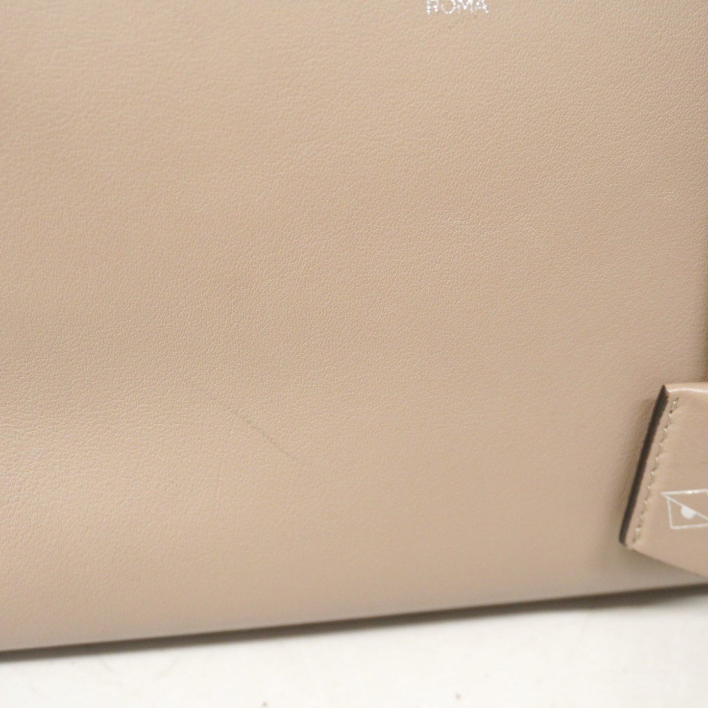 Fendi By The Way, Grey, Leather, handbag