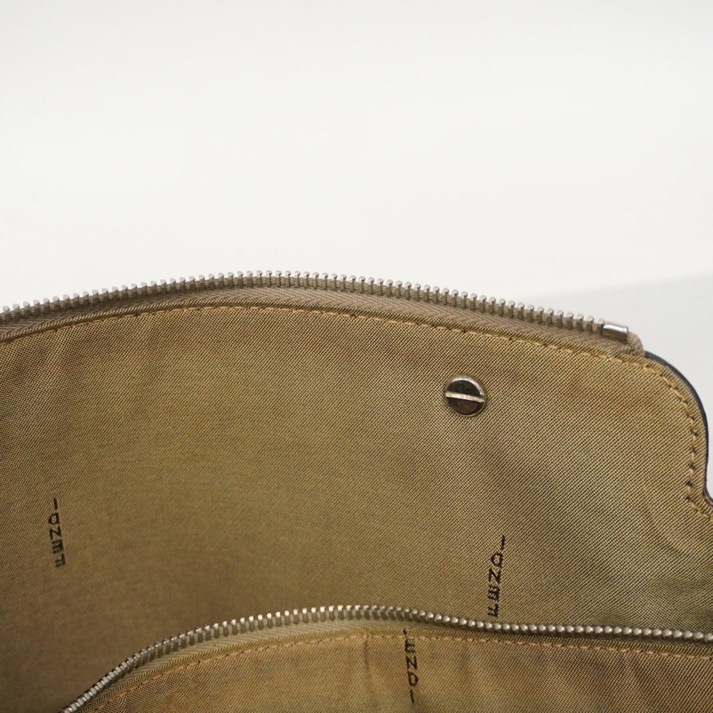 Fendi By The Way, Grey, Leather, handbag