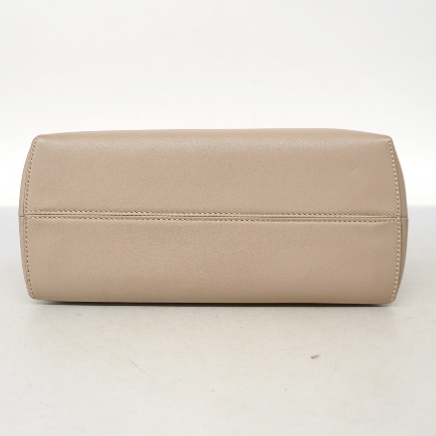Fendi By The Way, Grey, Leather, handbag