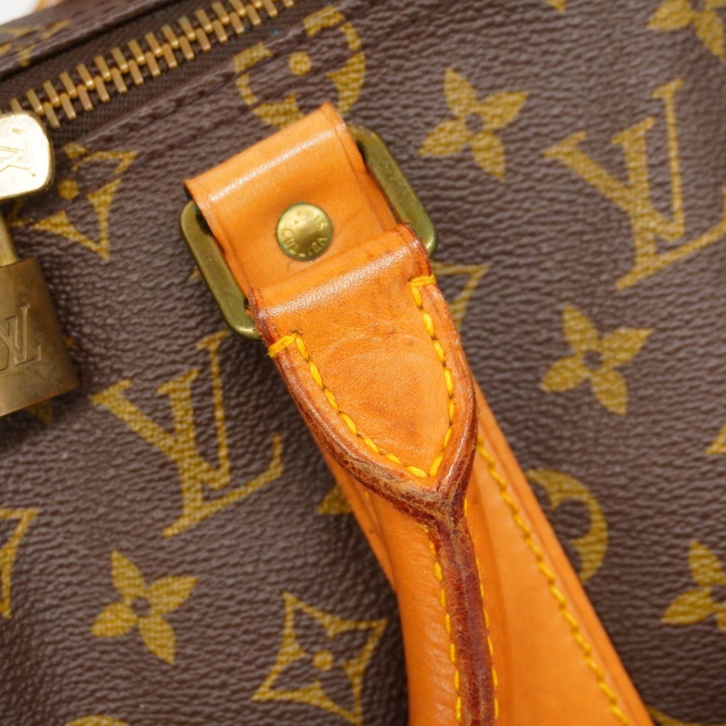 Louis Vuitton Keepall 50, Brown, Canvas, travel