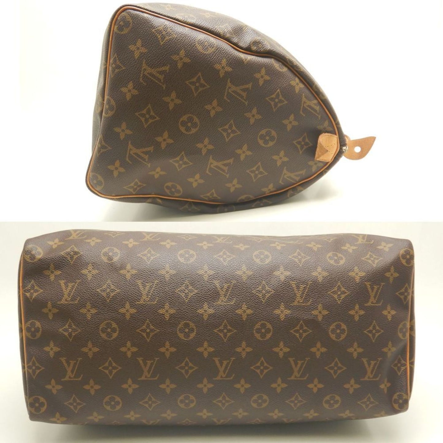 Louis Vuitton Speedy 40, Brown, Canvas, travel