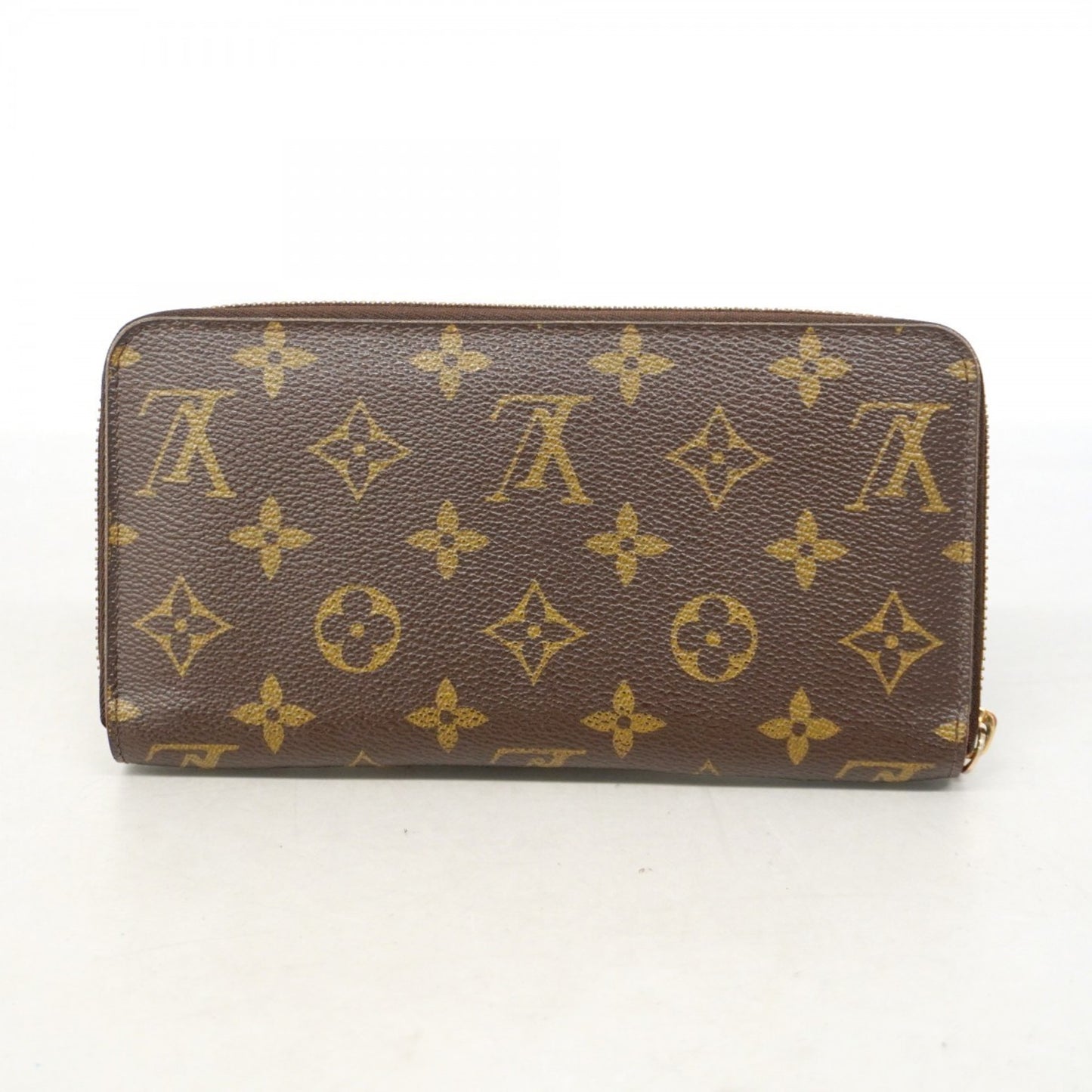 Louis Vuitton Zippy wallet, Brown, Canvas, wallet