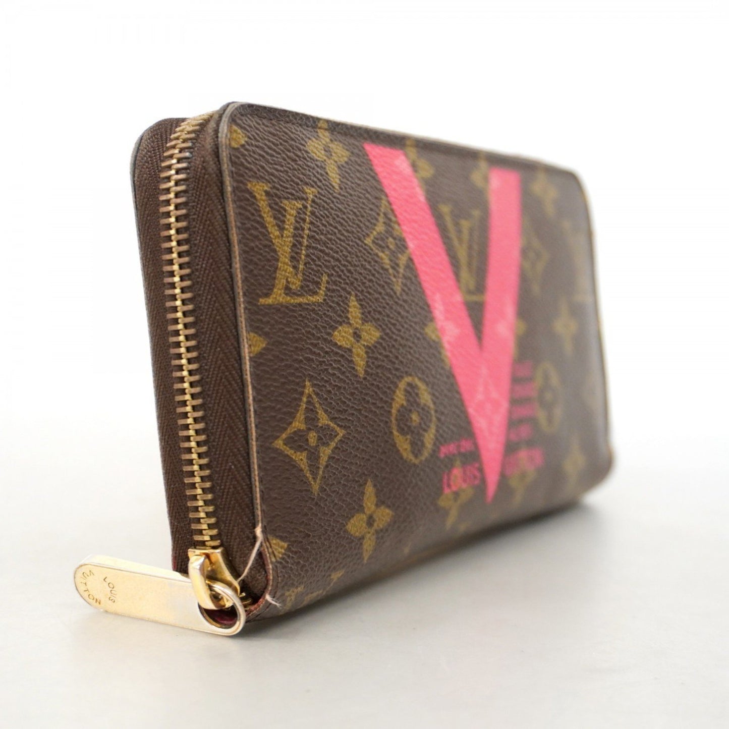 Louis Vuitton Zippy wallet, Brown, Canvas, wallet