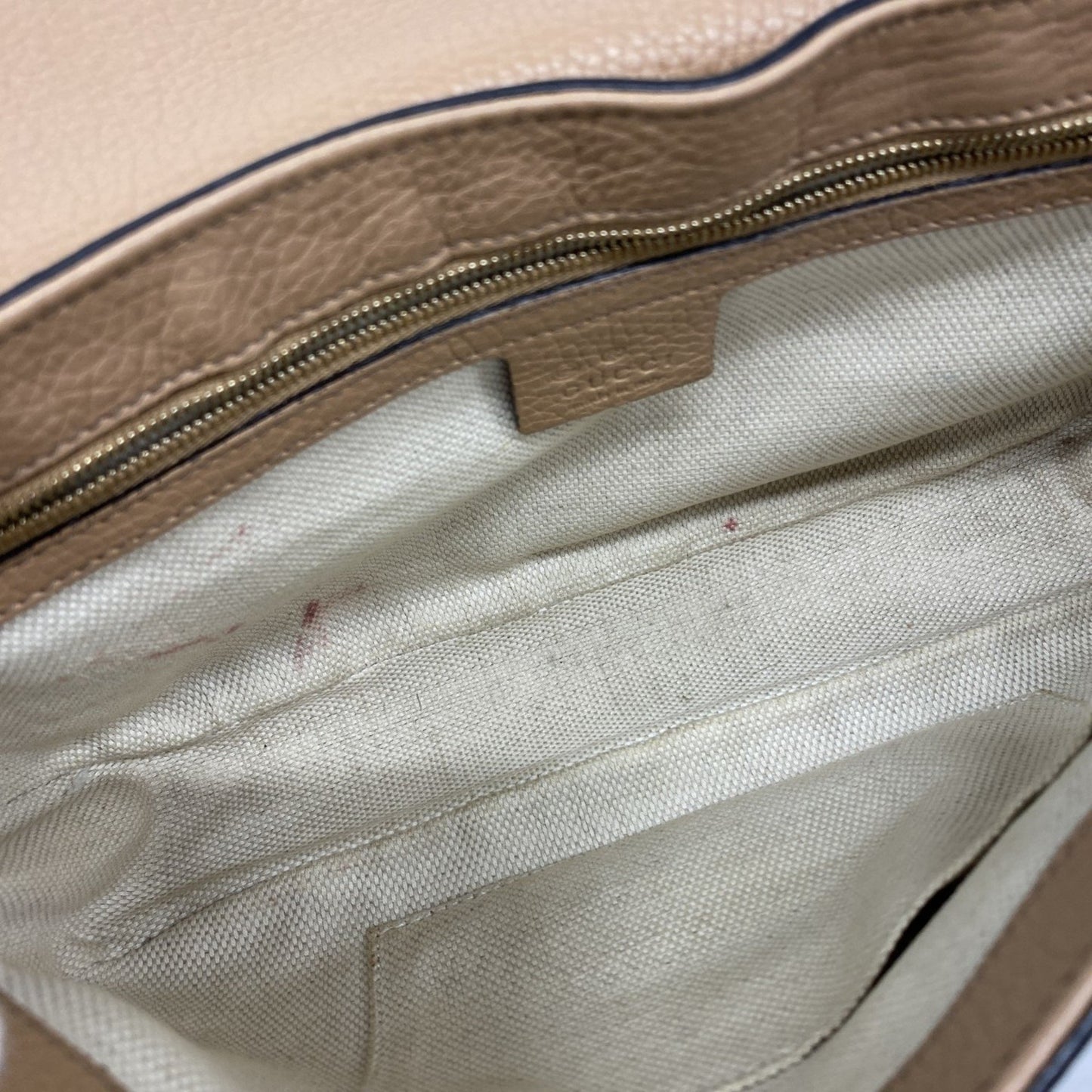 Gucci Soho, Brown, Leather, shoulder
