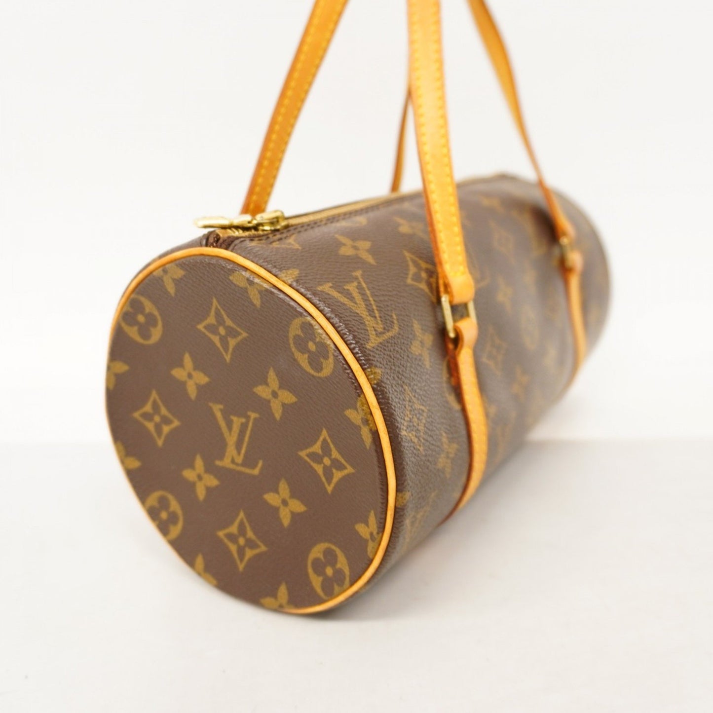 Louis Vuitton Papillon, Brown, Canvas, handbag