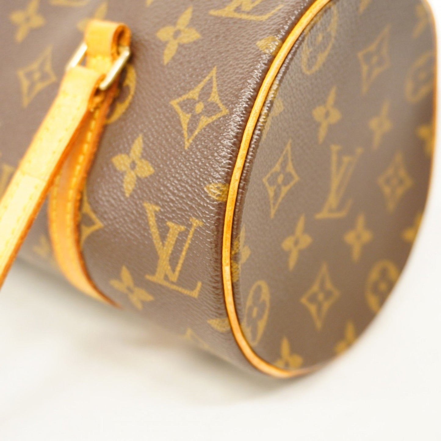 Louis Vuitton Papillon, Brown, Canvas, handbag