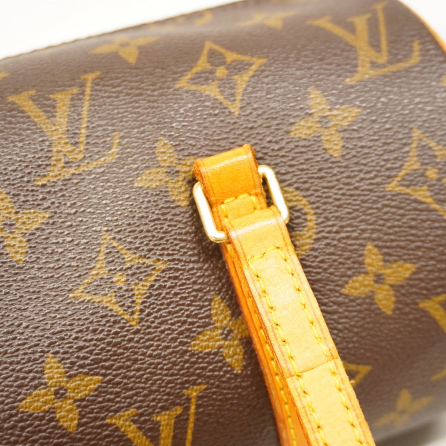 Louis Vuitton Papillon, Brown, Canvas, handbag