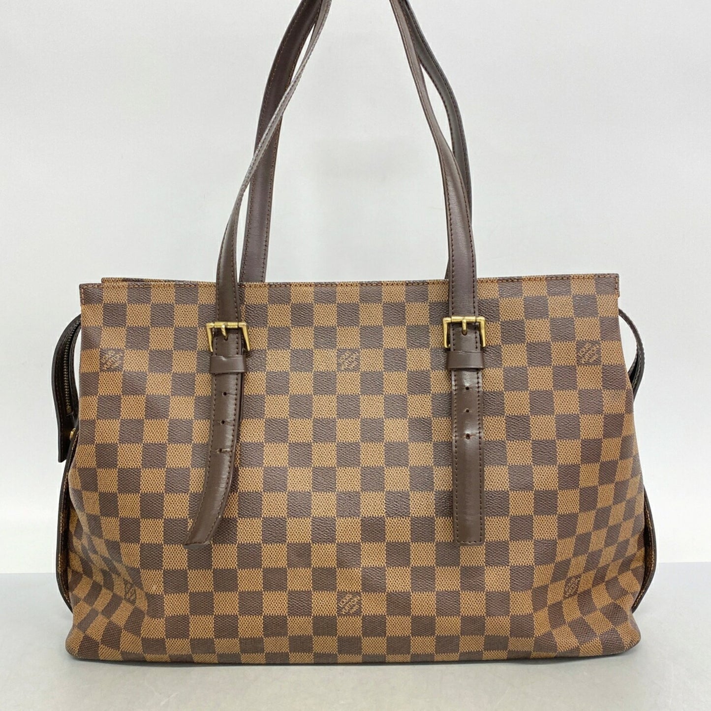 Louis Vuitton Chelsea, Brown, Canvas, tote