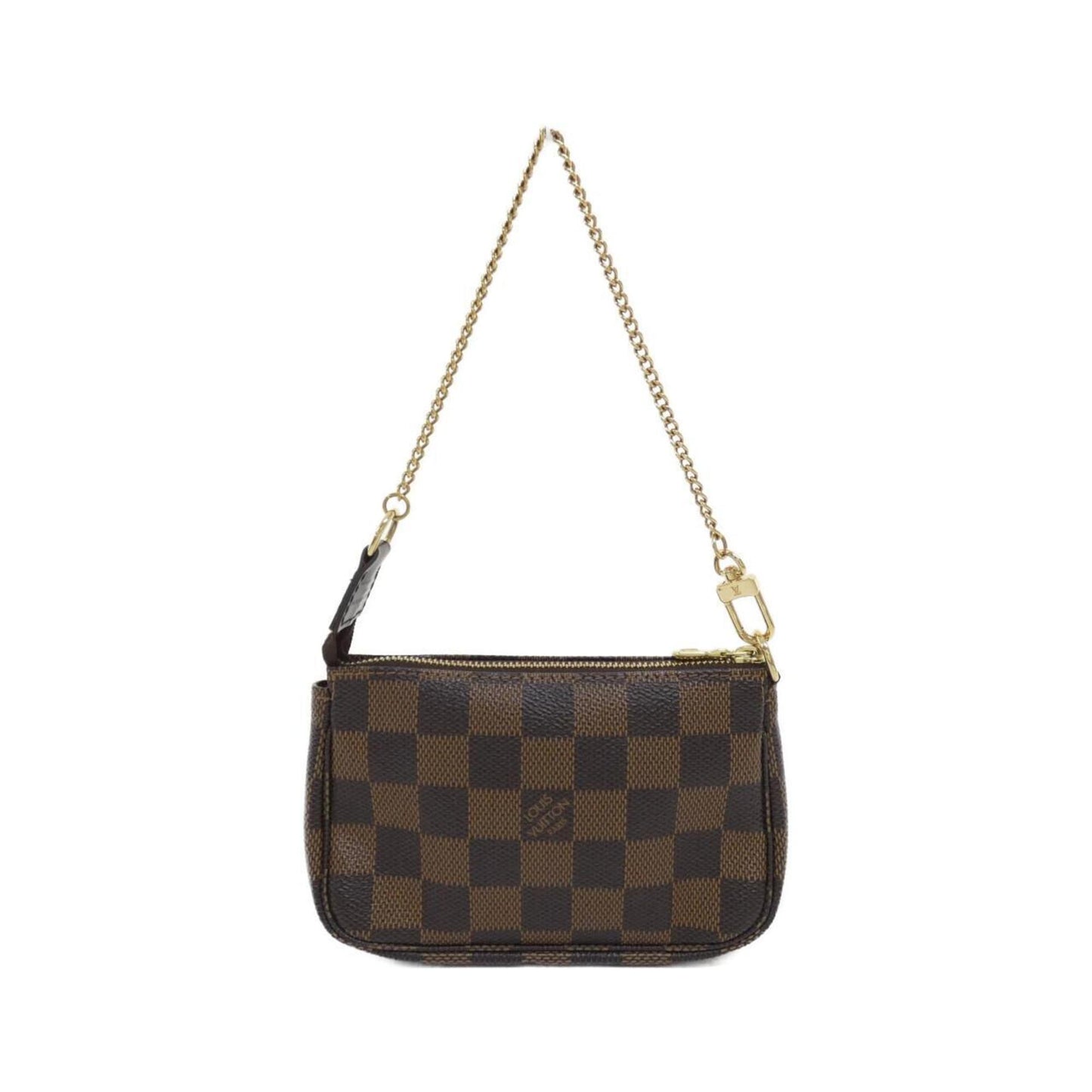 Louis Vuitton Mini Pochette Accessoires, Brown, Canvas, clutch