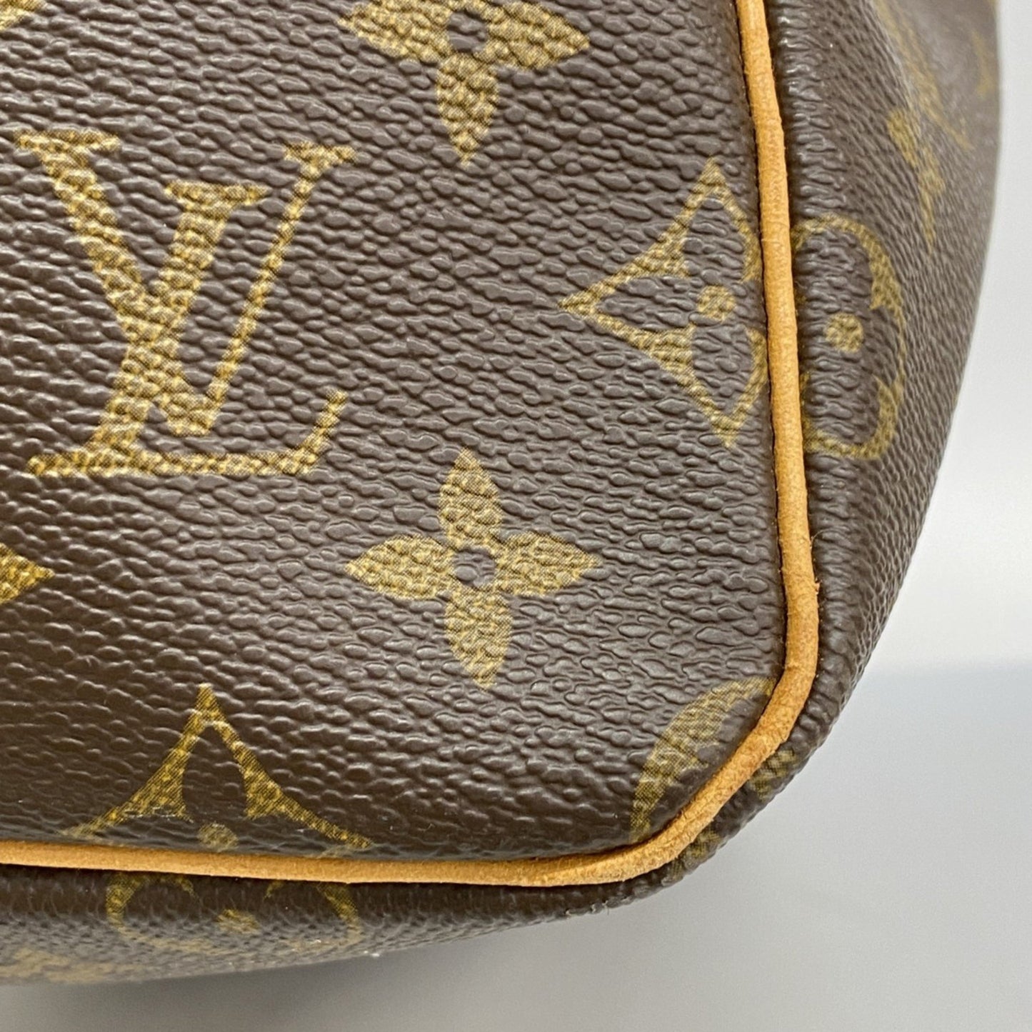 Louis Vuitton Keepall 55, Brown, Canvas, travel