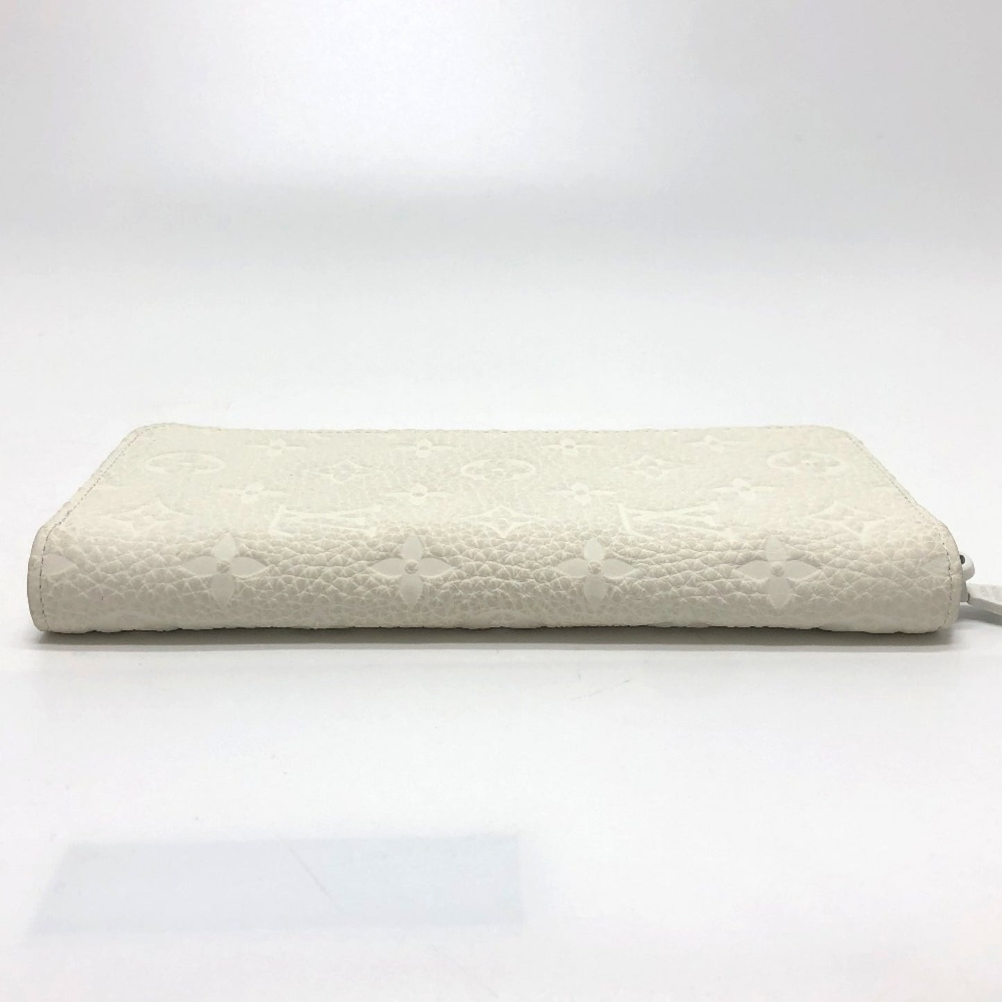 Louis Vuitton Zippy Wallet Vertical, White, Leather, wallet