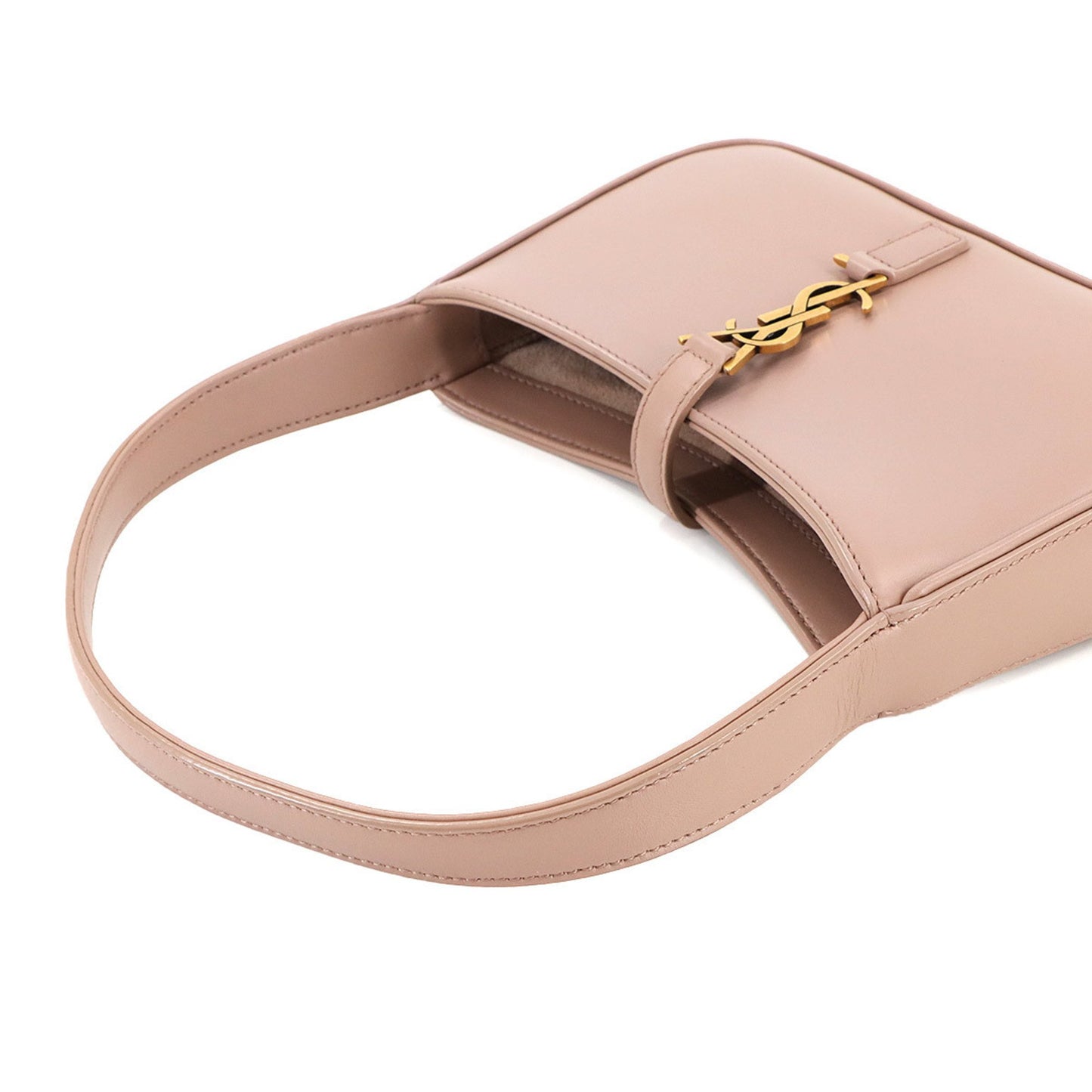 Saint Laurent LE 5 À 7, Pink, Leather, clutch
