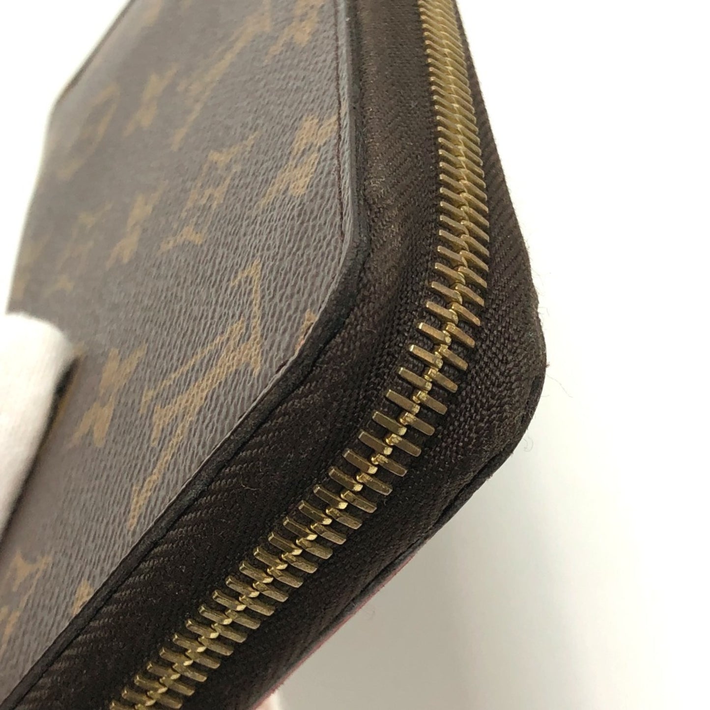 Louis Vuitton Zippy wallet, Brown, Canvas, wallet