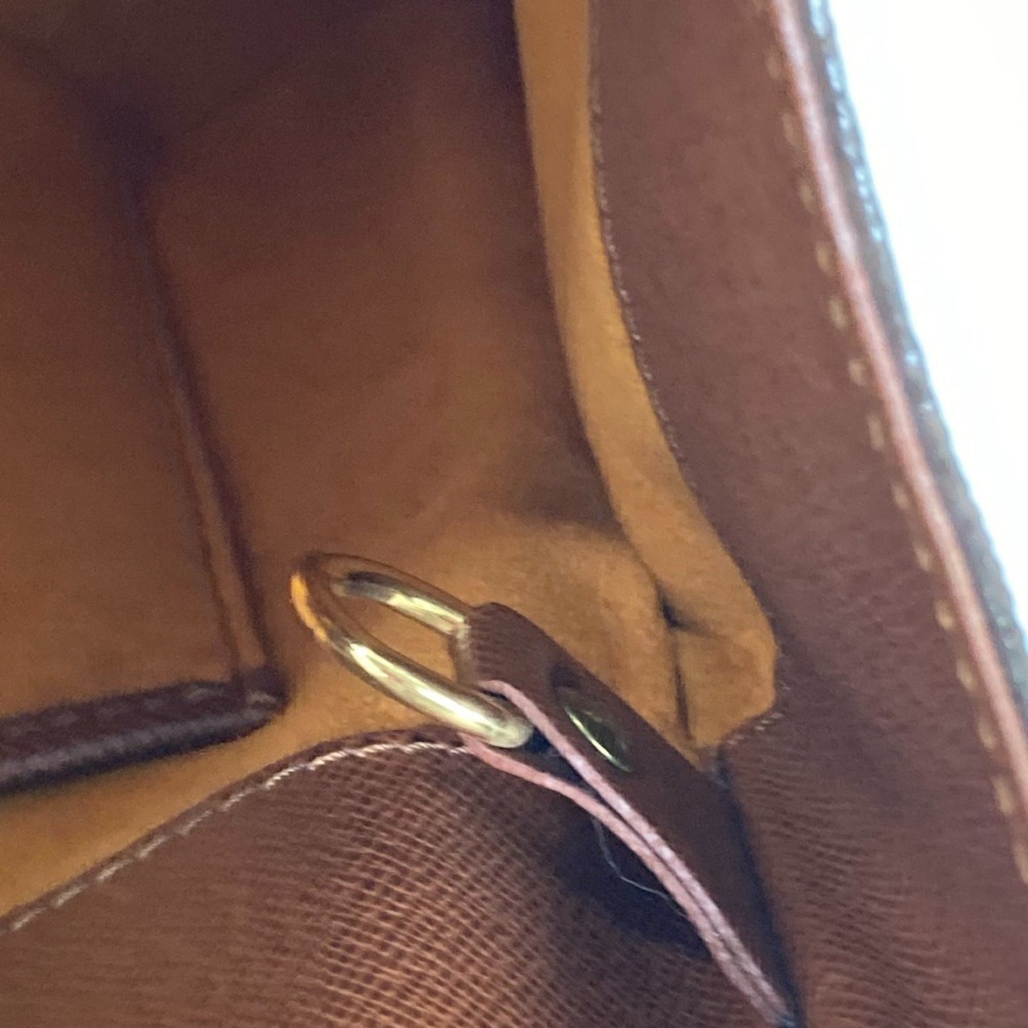 Louis Vuitton Musette Salsa, Brown, Canvas, shoulder