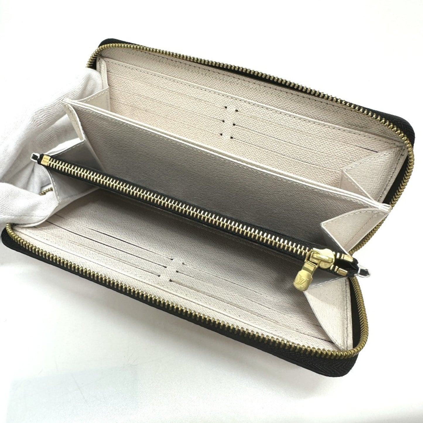Louis Vuitton Zippy wallet, Brown, Canvas, wallet