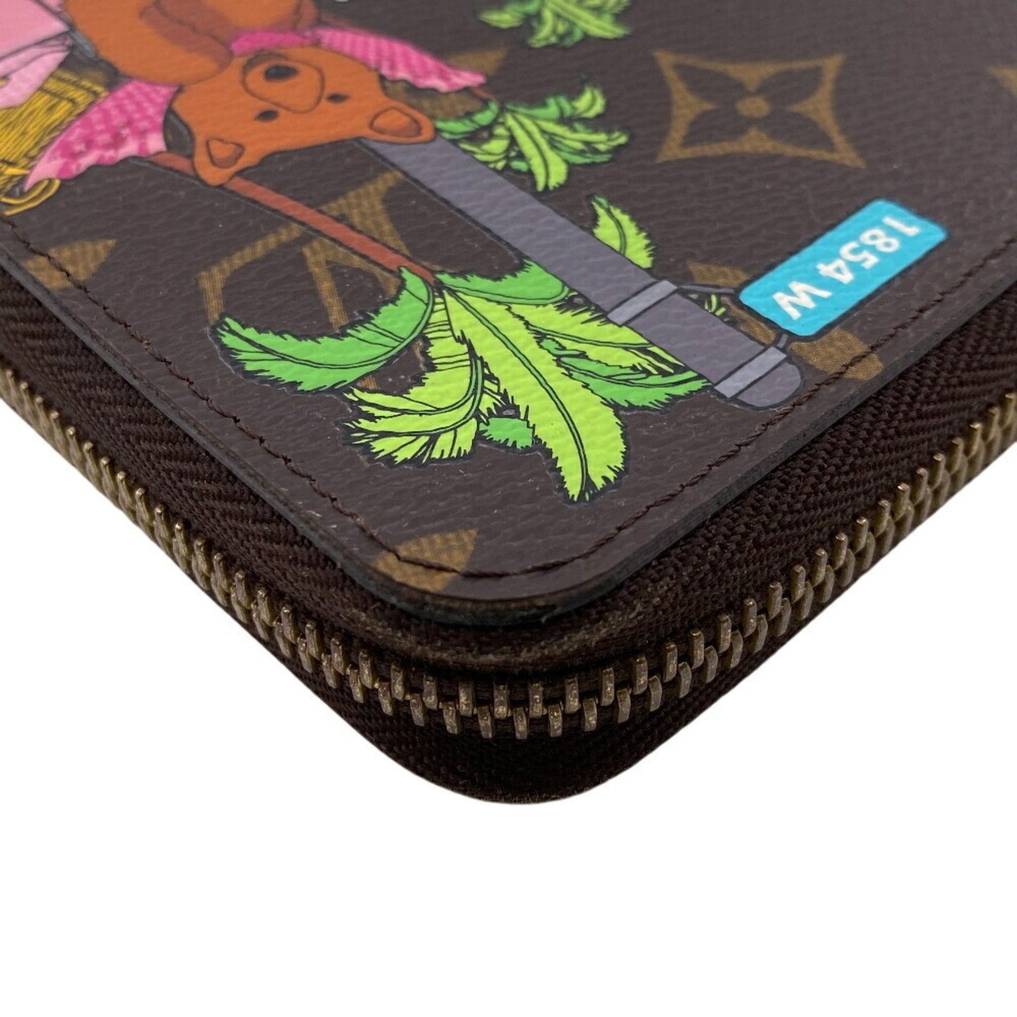 Louis Vuitton Zippy wallet, Brown, Leather, wallet