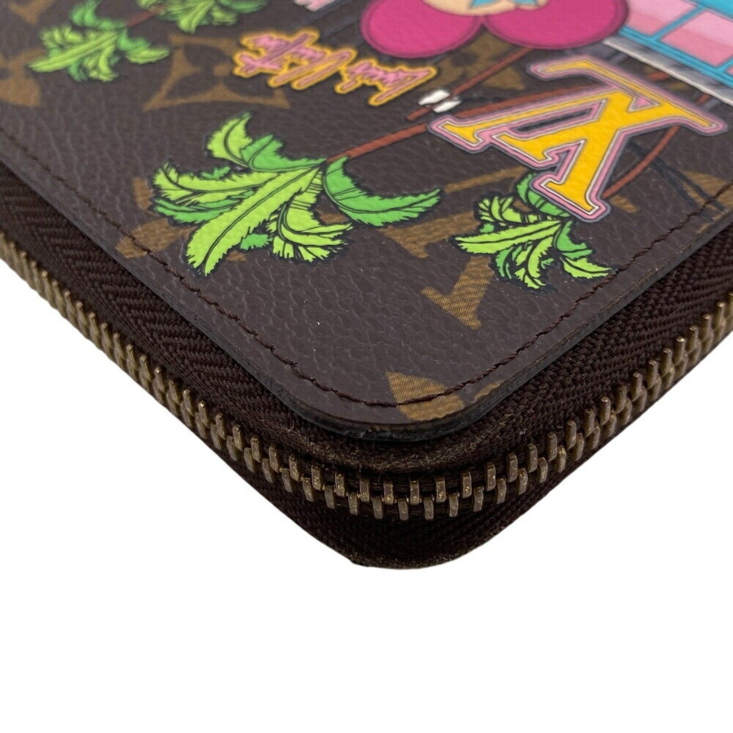 Louis Vuitton Zippy wallet, Brown, Leather, wallet