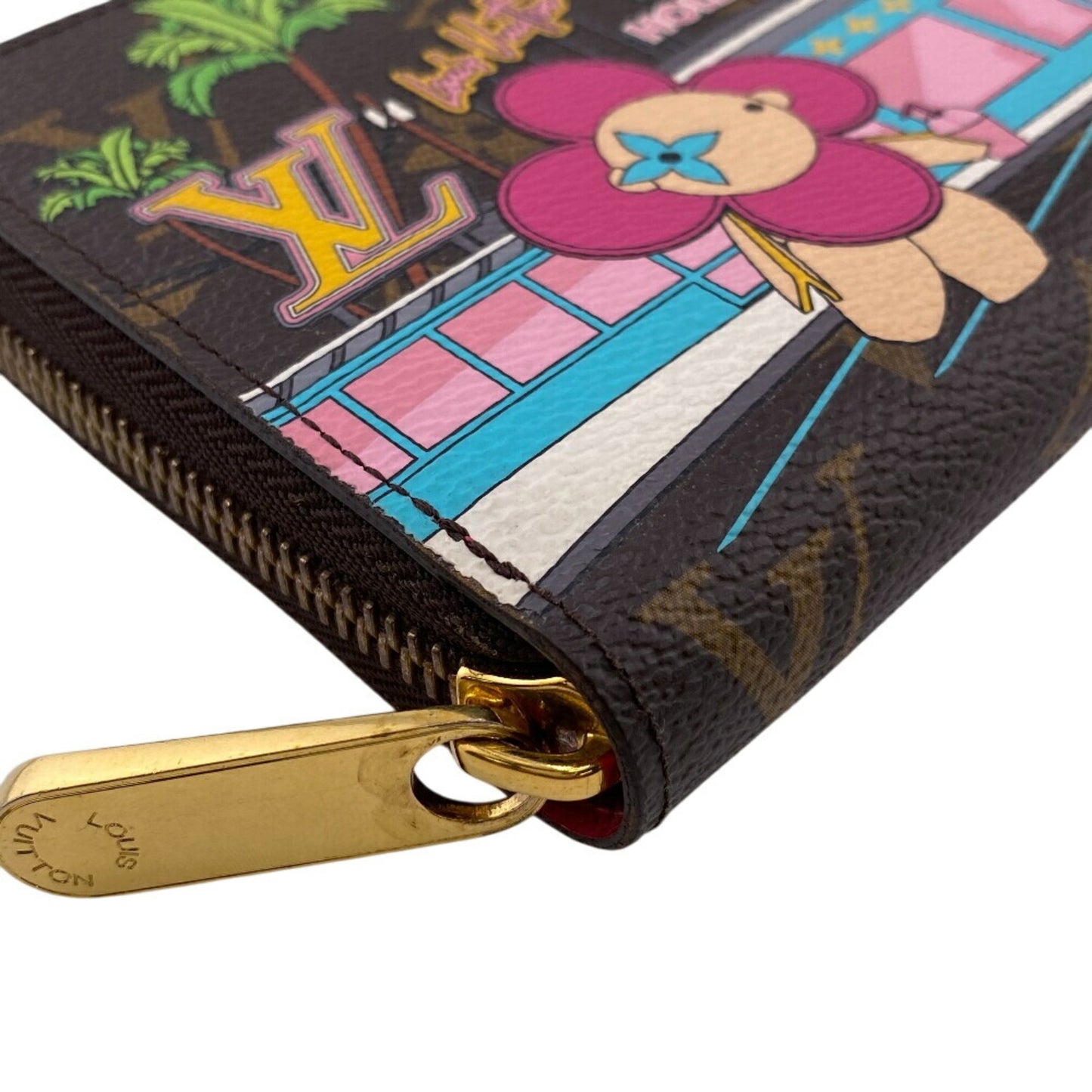 Louis Vuitton Zippy wallet, Brown, Leather, wallet