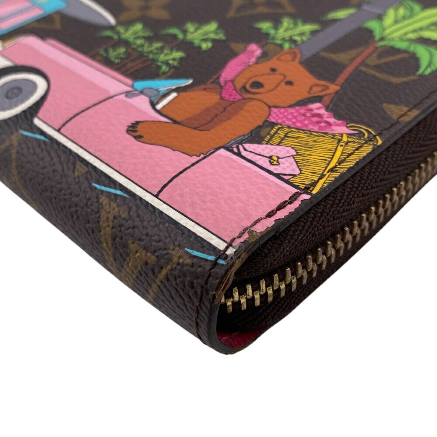 Louis Vuitton Zippy wallet, Brown, Leather, wallet